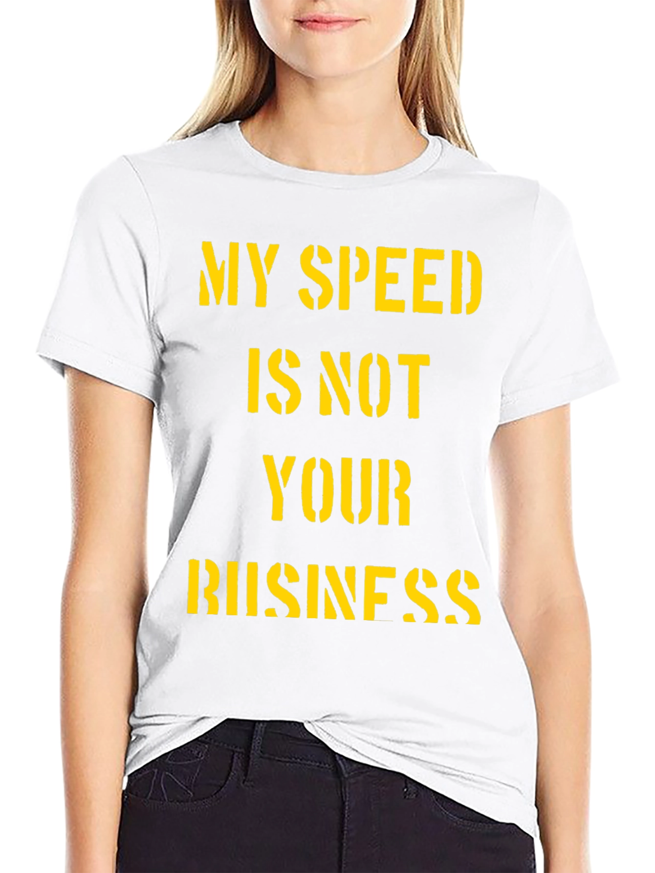 My Speed is Not Your Business Graphic T-Shirt
