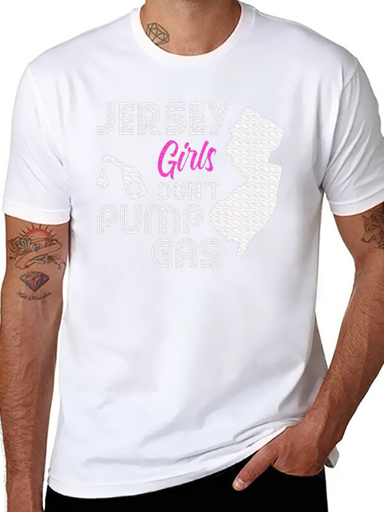 Jersey Girls Dont Pump Gas T-Shirt