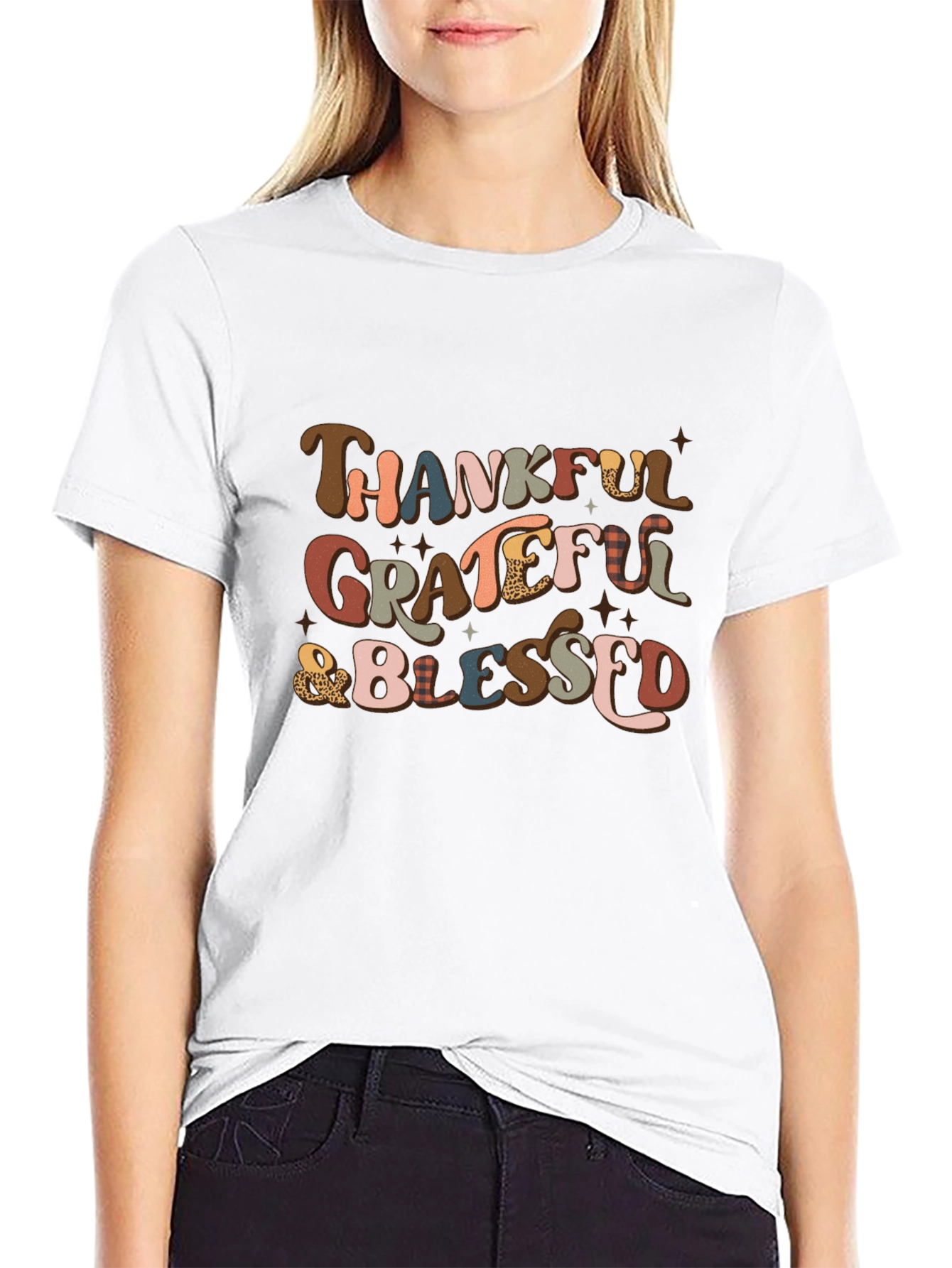 Thankful Grateful Blessed T-Shirt