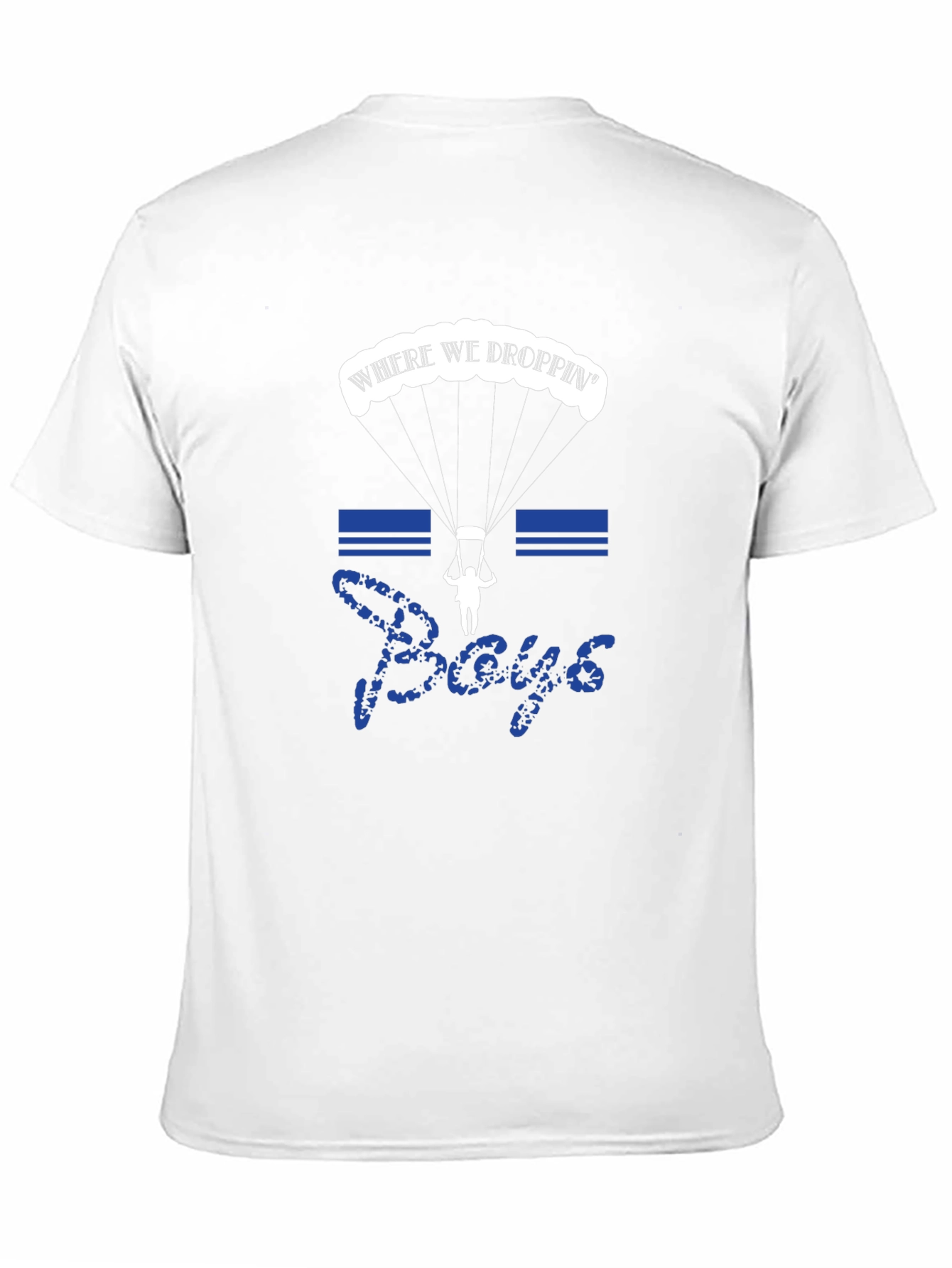 Where We Droppin Boys Graphic Tee