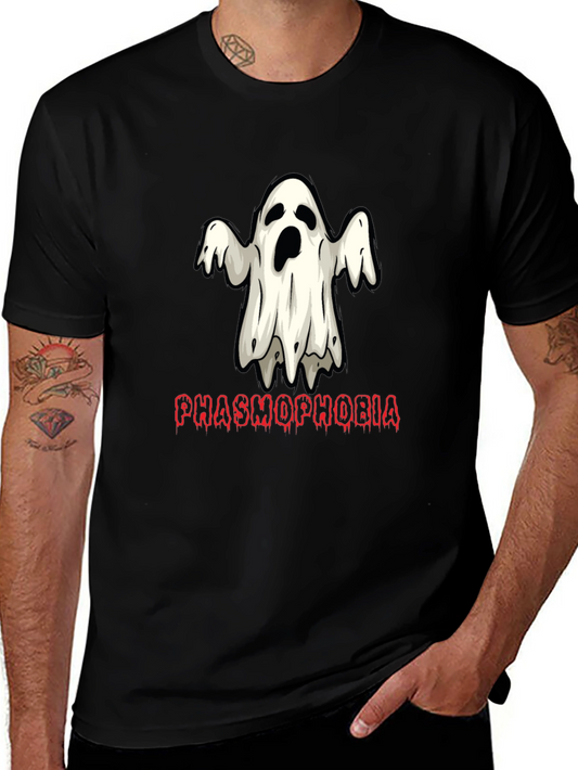 Phasmophobia Ghost Black T-Shirt