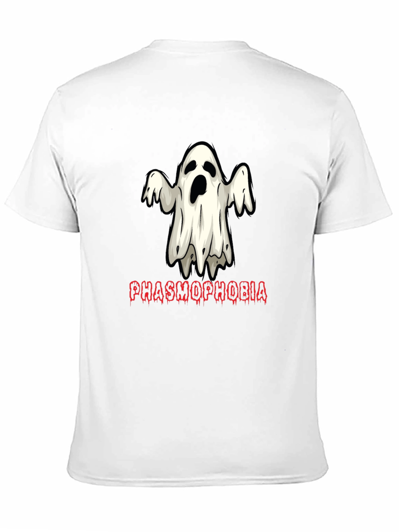 Phasmophobia Ghost Black T-Shirt