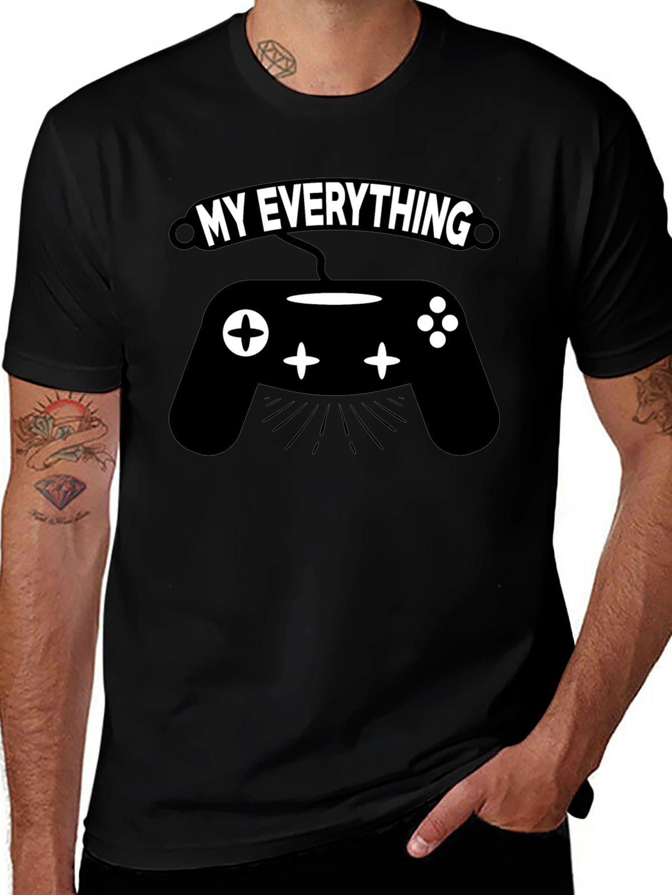 Gamer My Everything Black T-Shirt