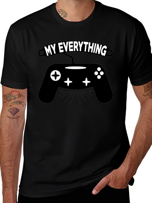 Gamer My Everything Black T-Shirt