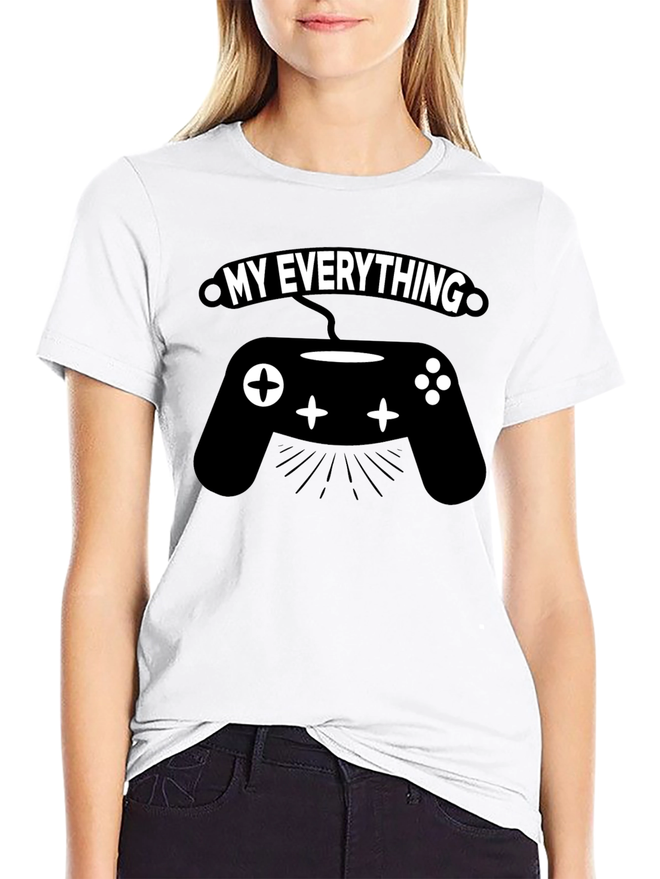 Gamer My Everything Black T-Shirt