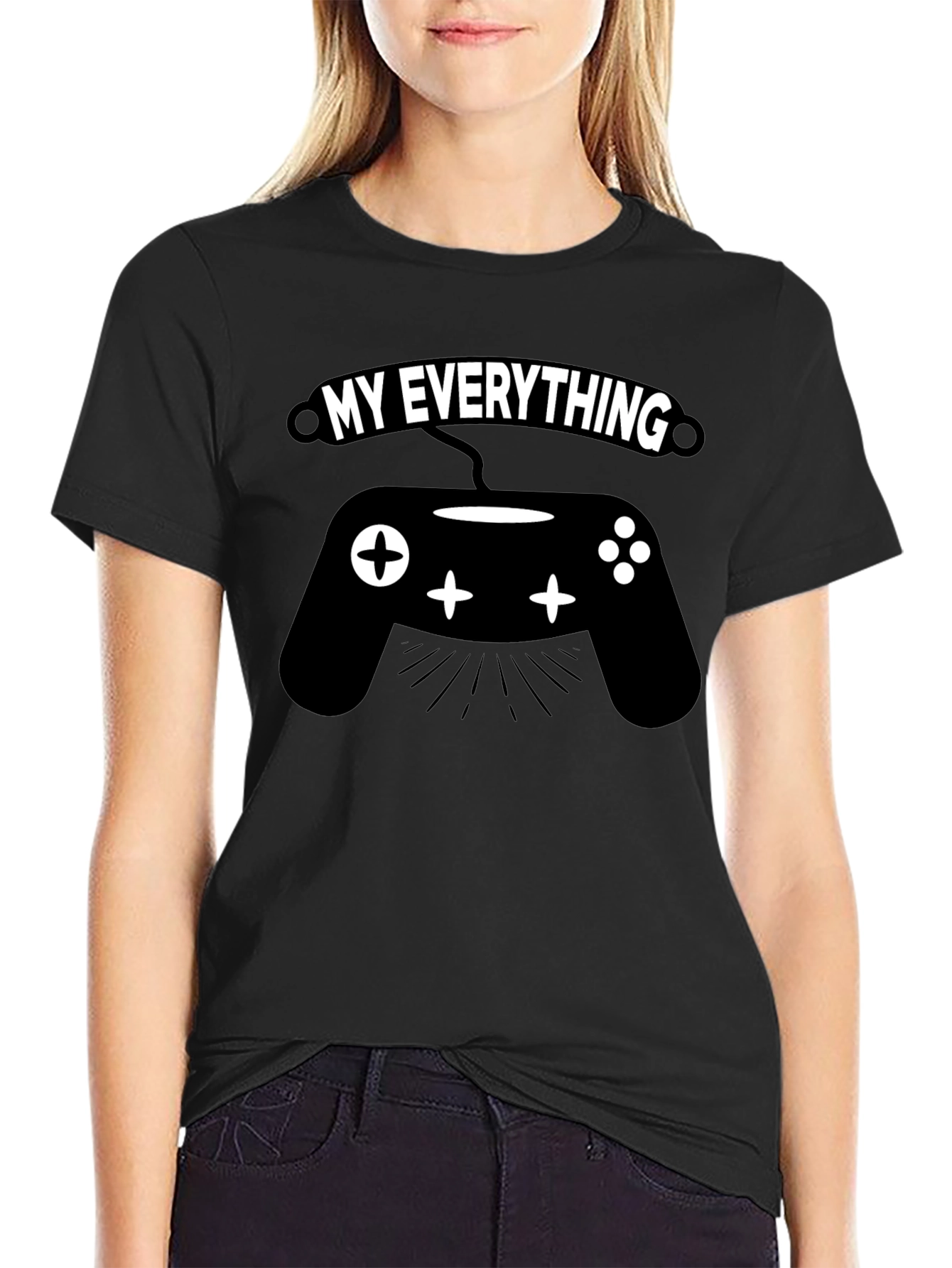 Gamer My Everything Black T-Shirt