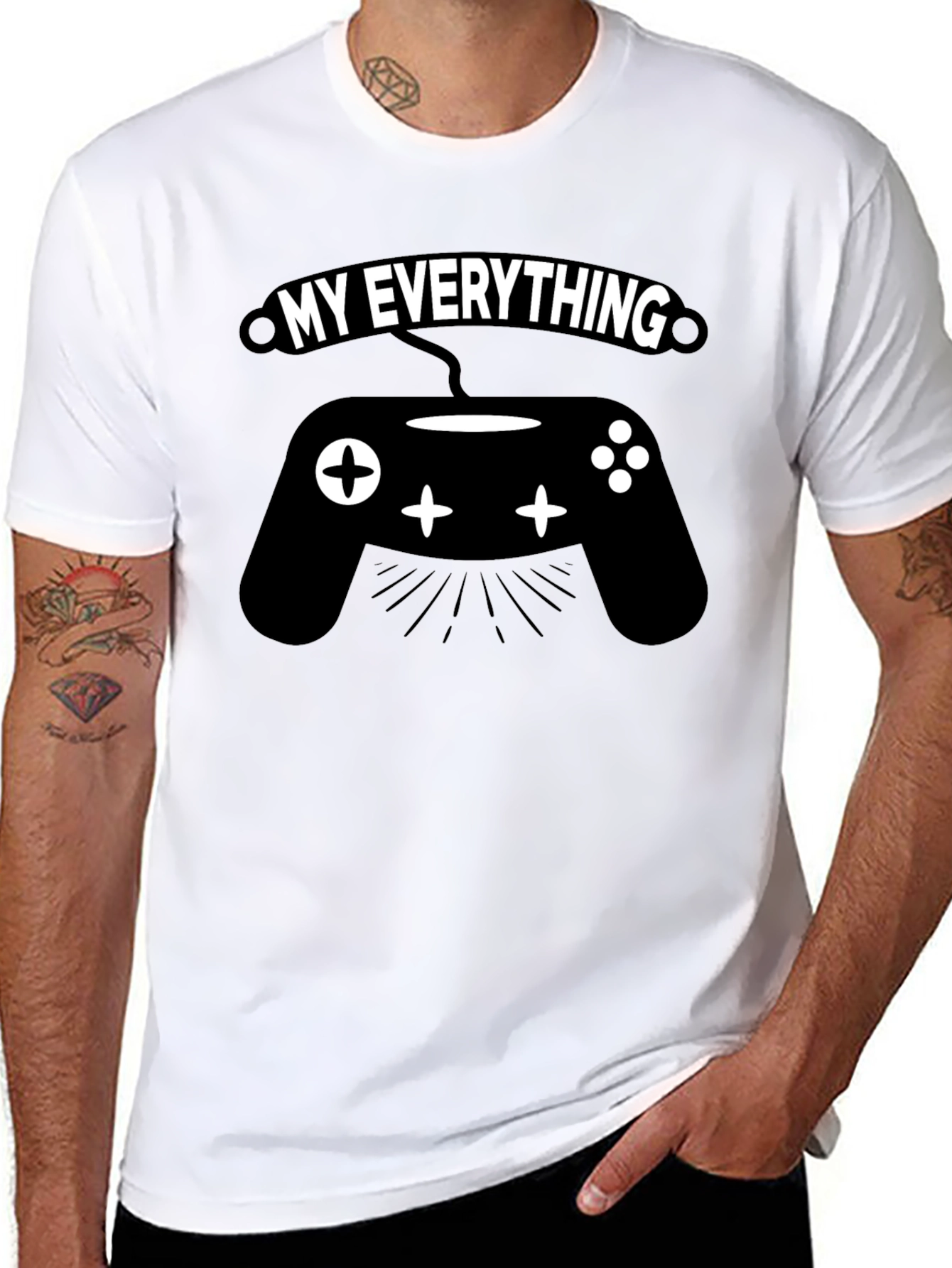 Gamer My Everything Black T-Shirt