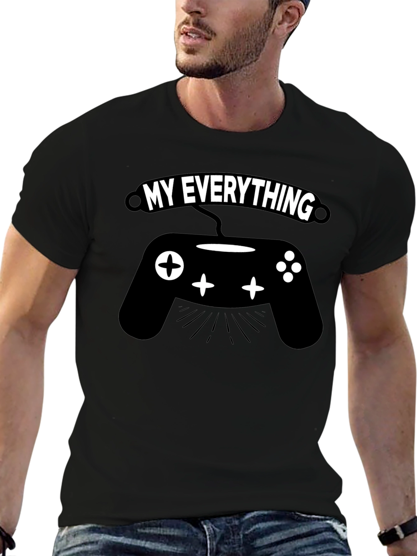 Gamer My Everything Black T-Shirt