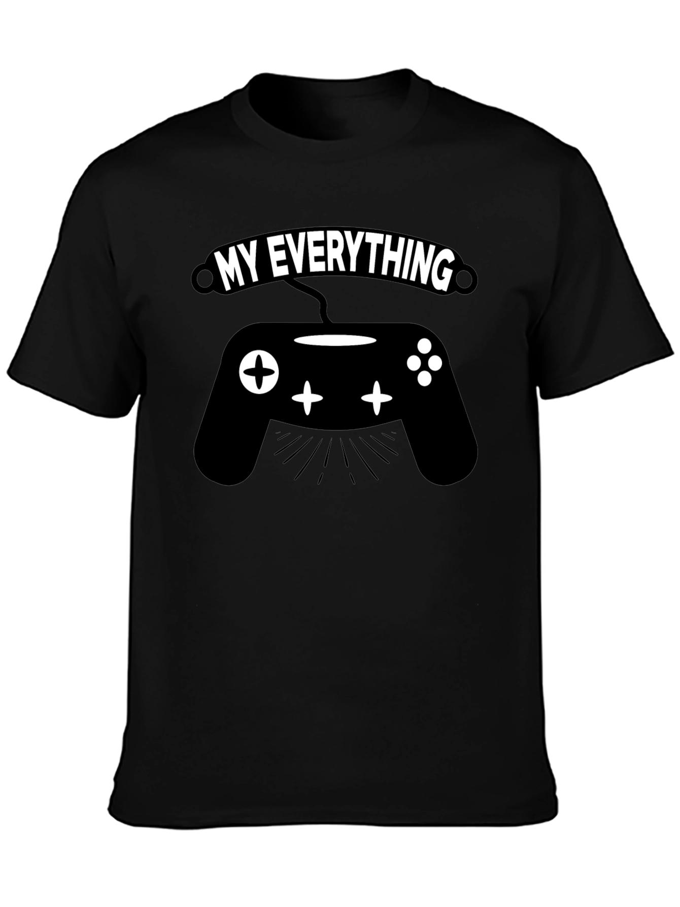 Gamer My Everything Black T-Shirt