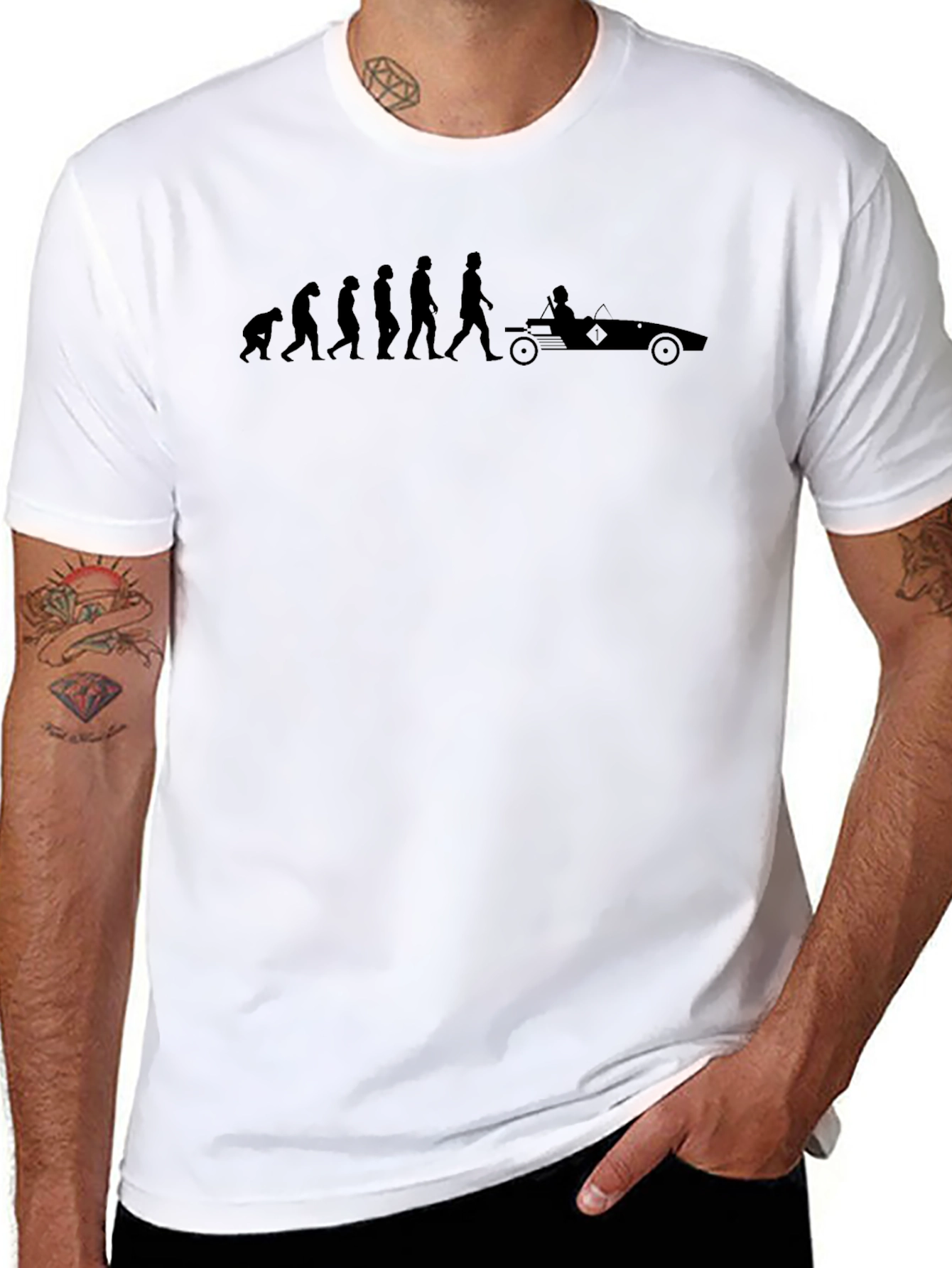 Evolution of Driving T-Shirt