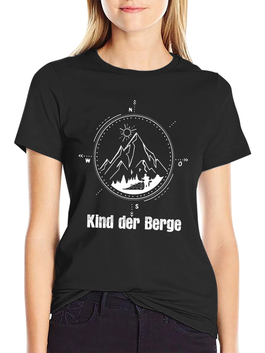 Kind Der Berge Black Graphic Tee
