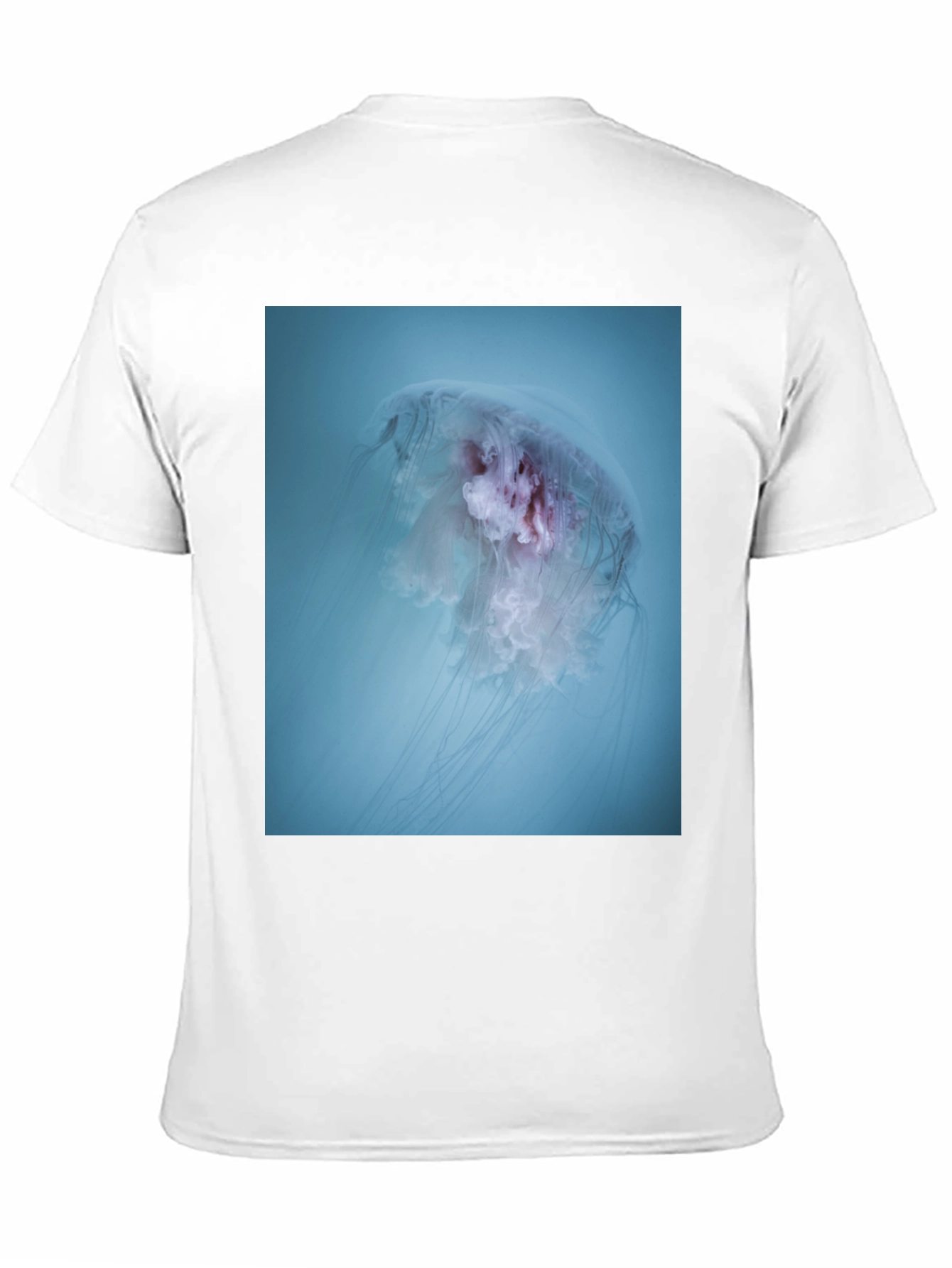 Jellyfish Graphic Tee - Black Cotton Blend