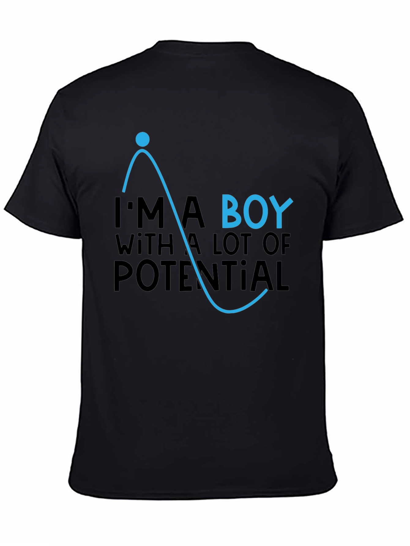Potential Boy Black T-Shirt