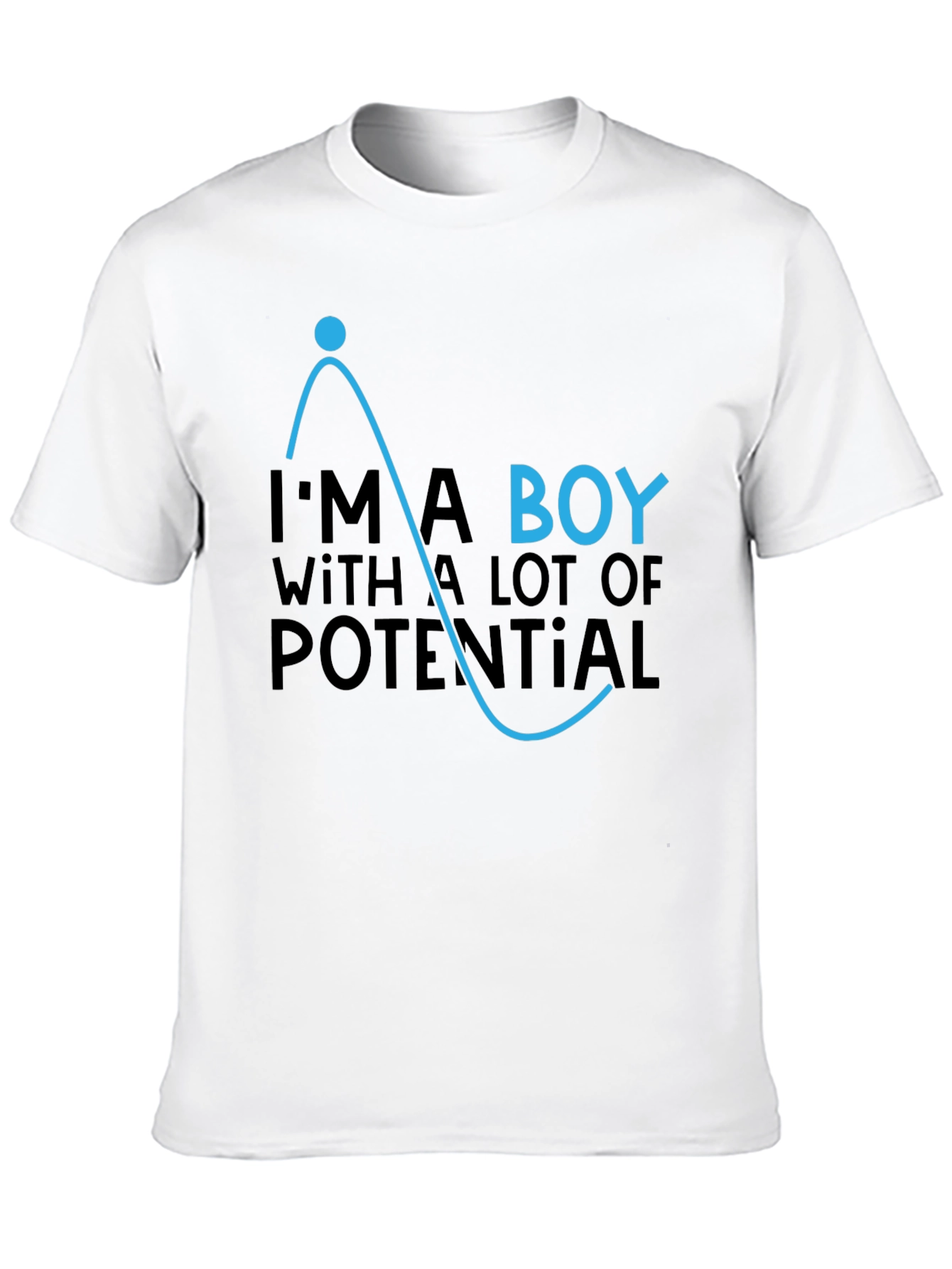 Potential Boy Black T-Shirt