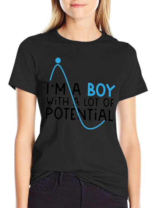 Potential Boy Black T-Shirt