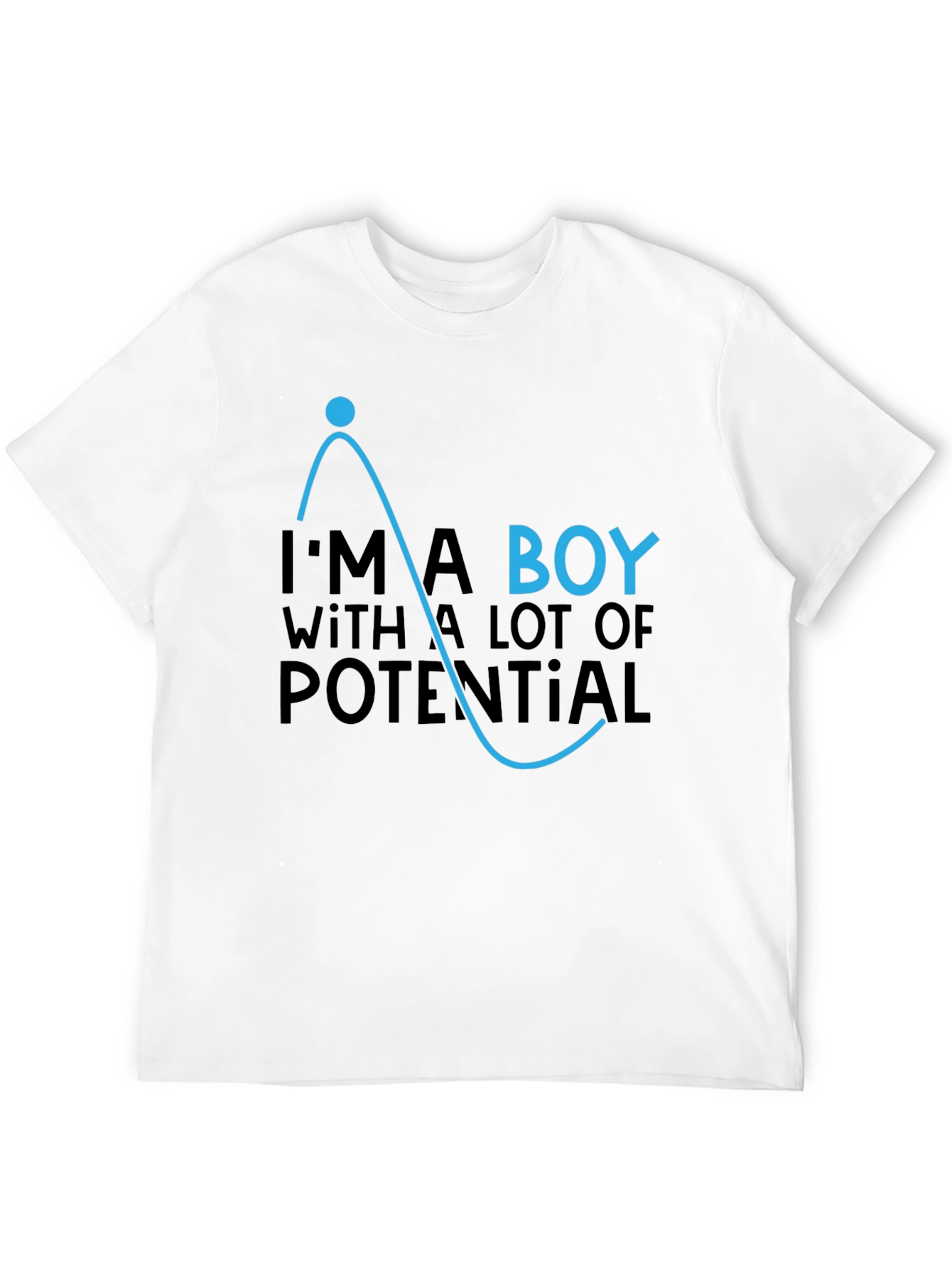 Potential Boy Black T-Shirt