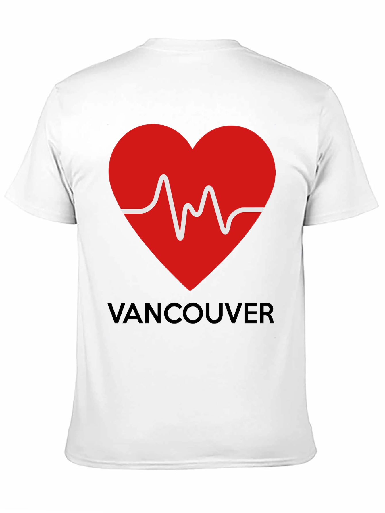 Vancouver Heartbeat T-Shirt | City Pride Tee