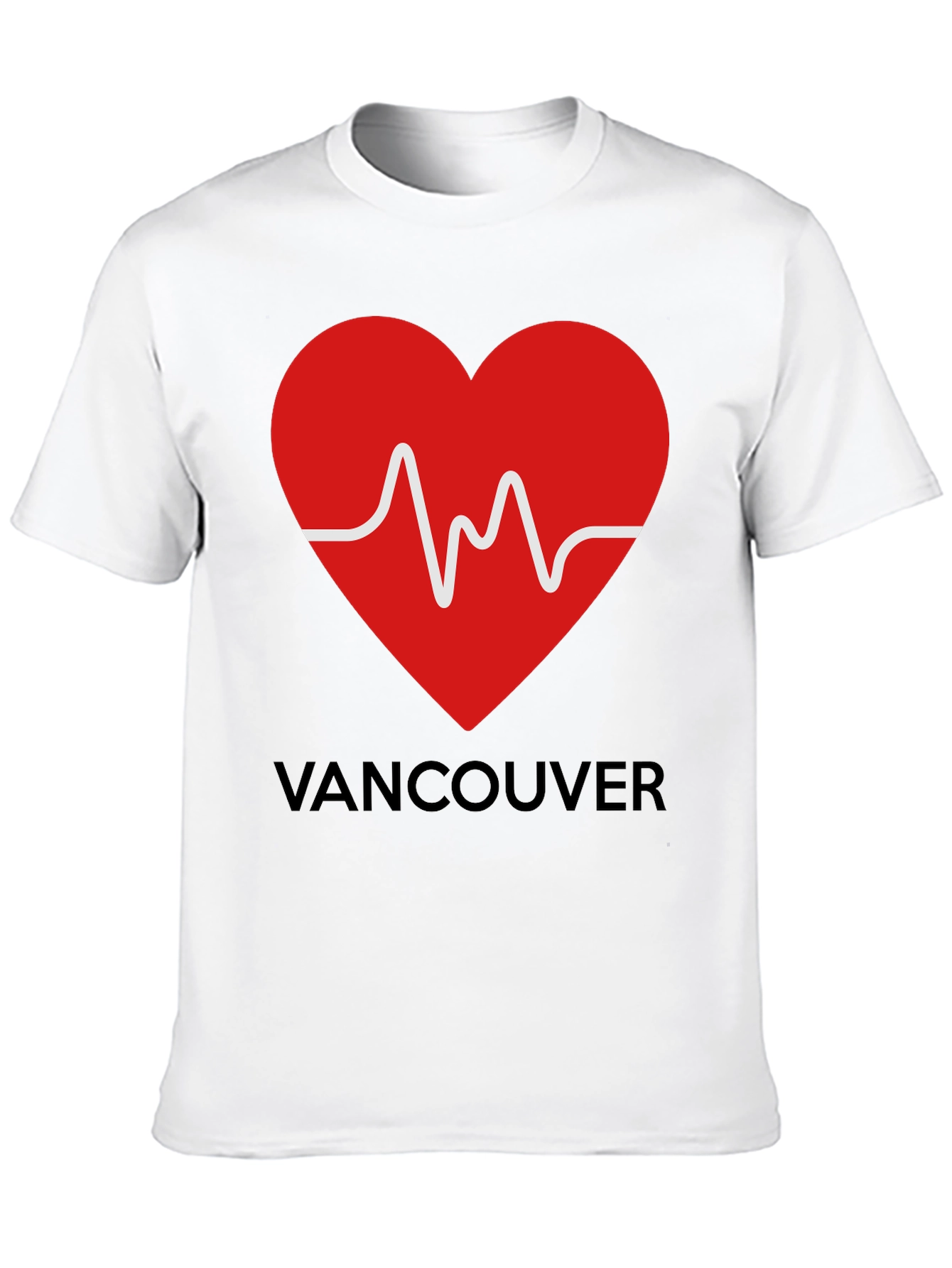Vancouver Heartbeat T-Shirt | City Pride Tee