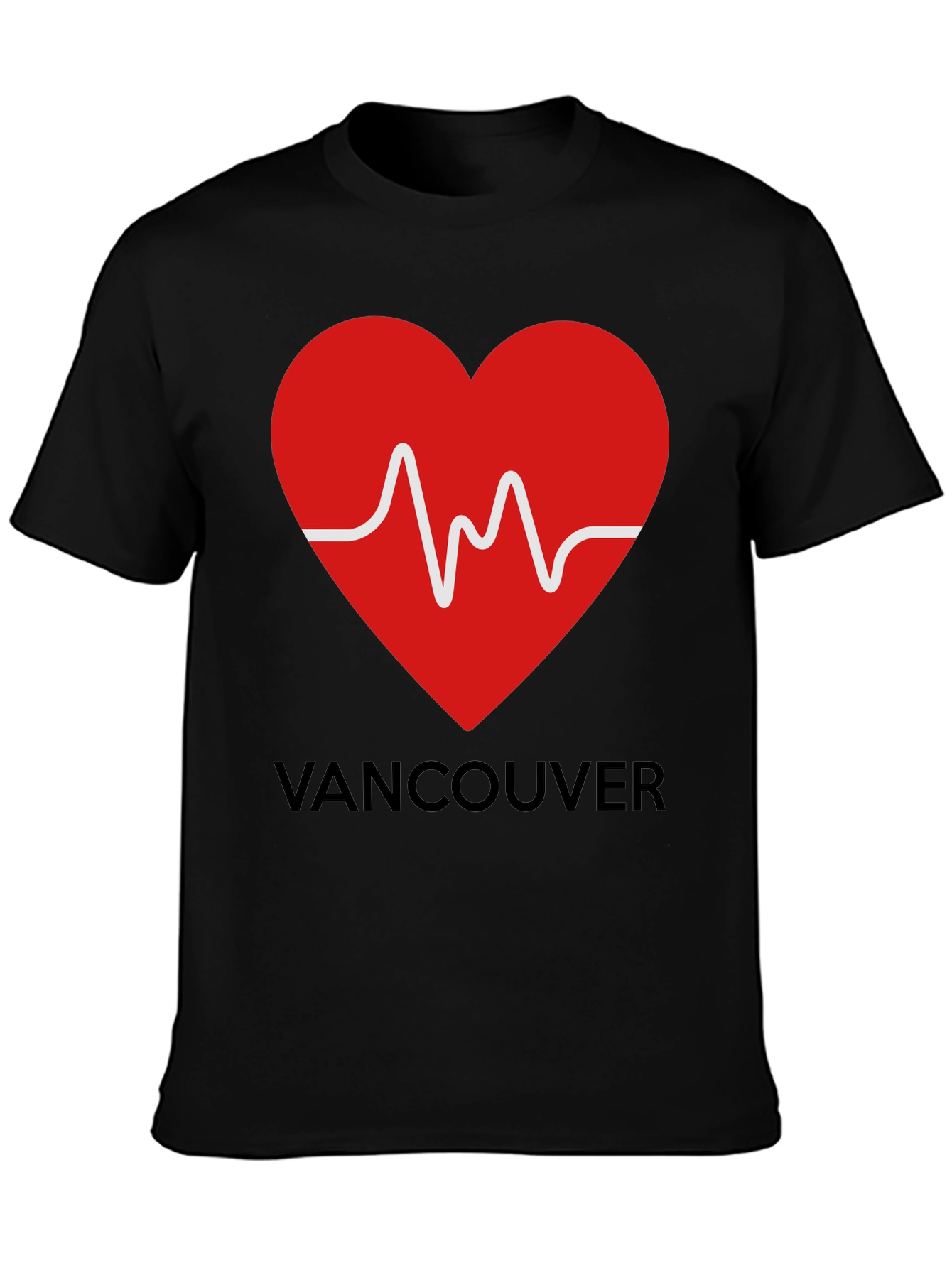 Vancouver Heartbeat T-Shirt | City Pride Tee