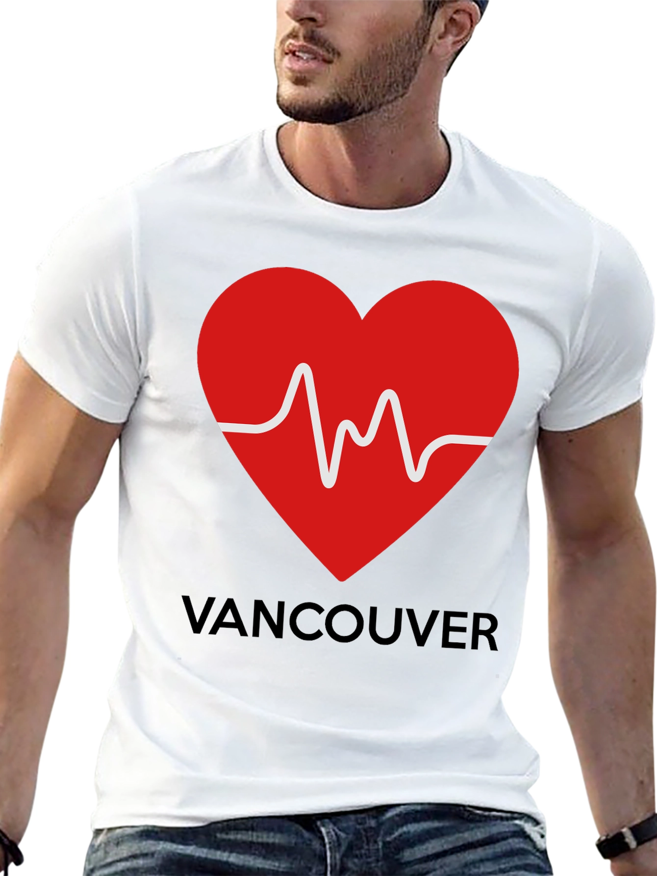Vancouver Heartbeat T-Shirt | City Pride Tee