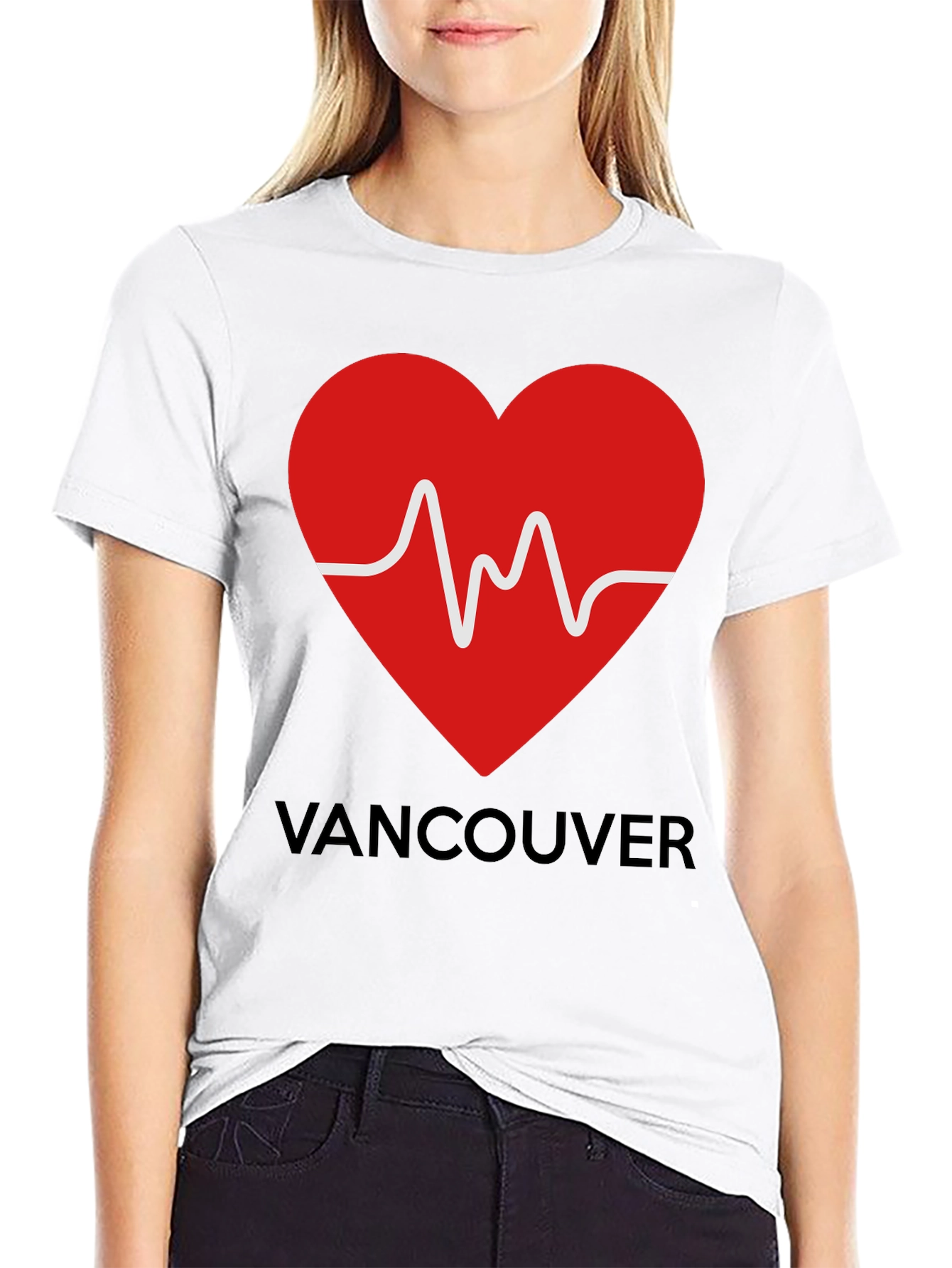Vancouver Heartbeat T-Shirt | City Pride Tee