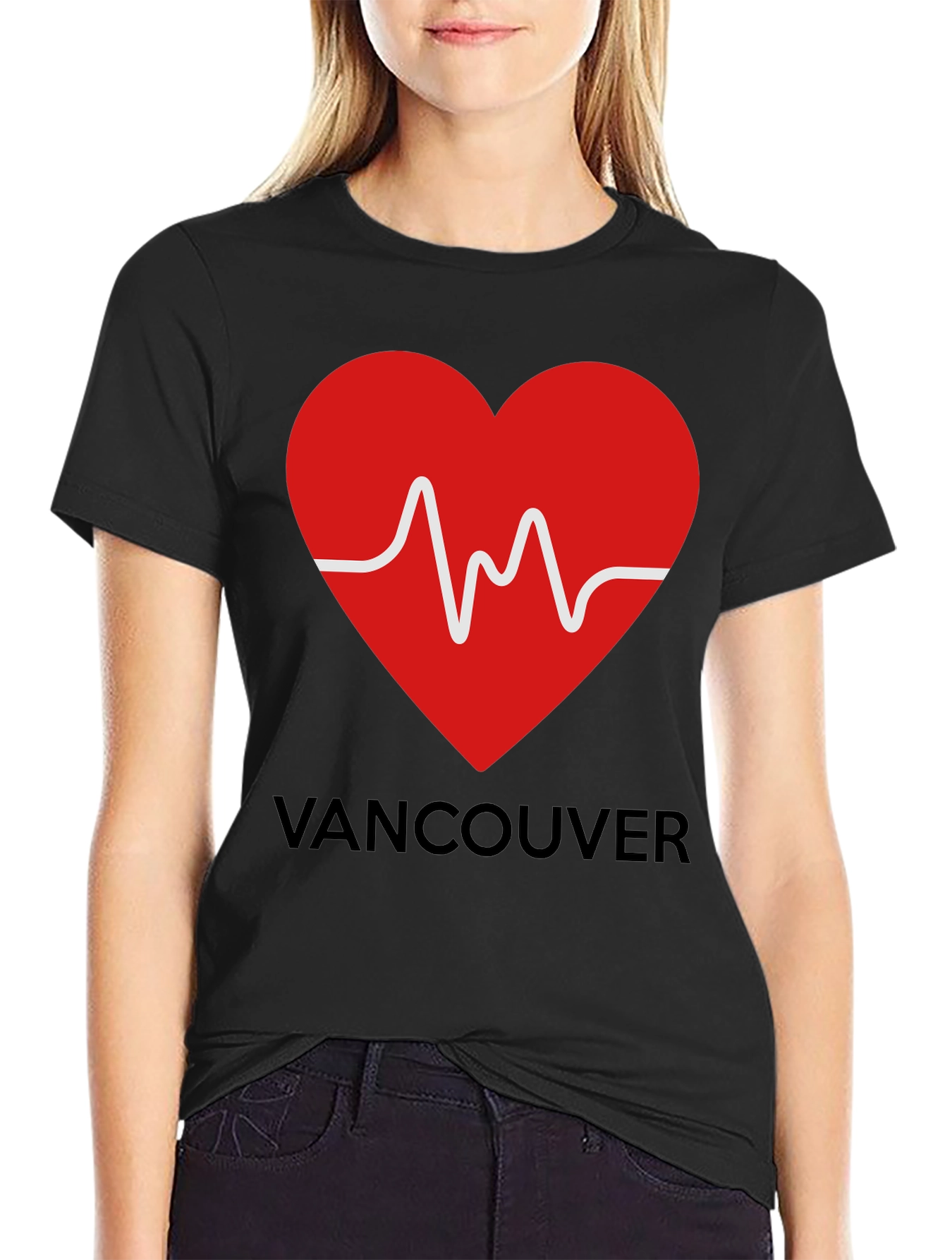 Vancouver Heartbeat T-Shirt | City Pride Tee
