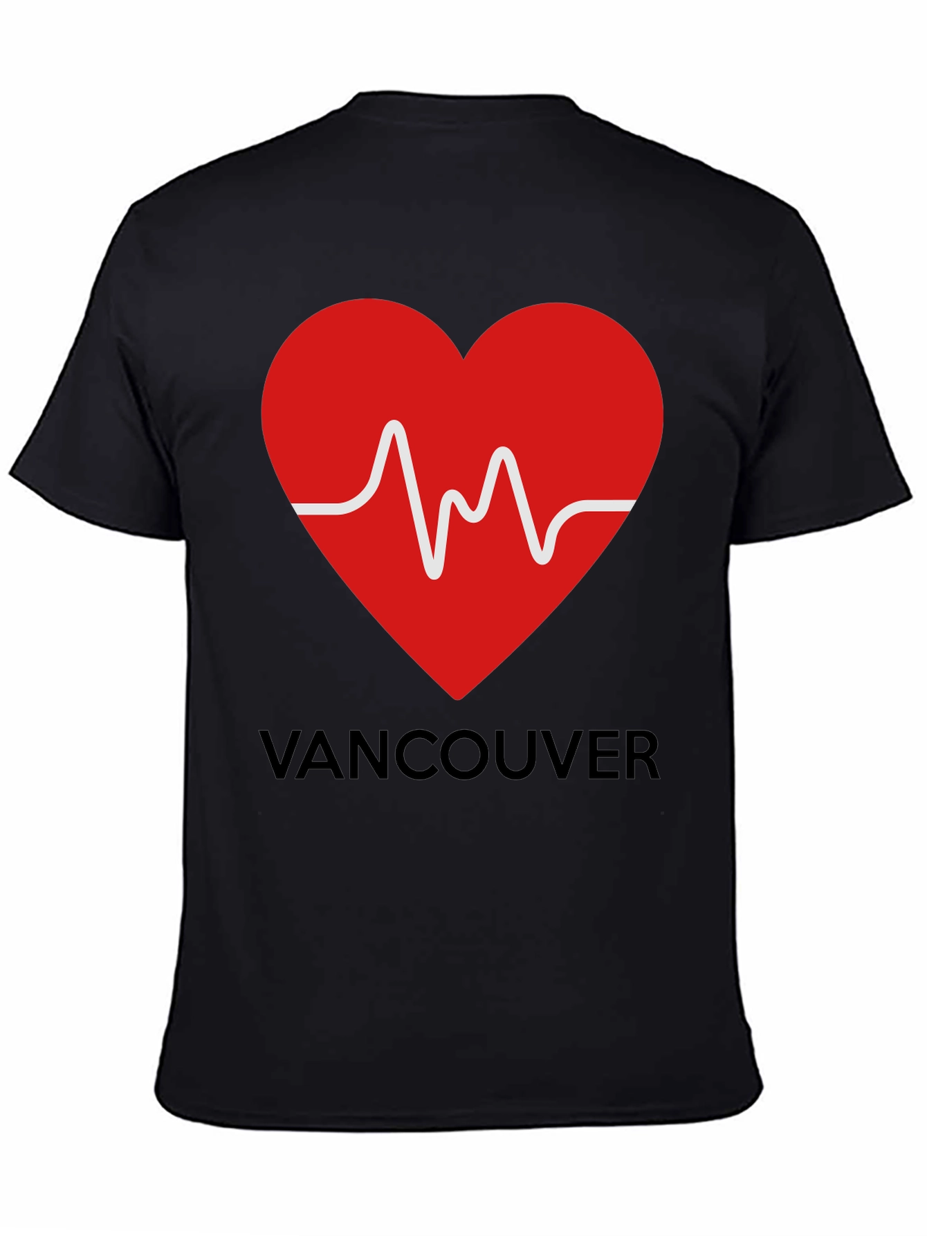 Vancouver Heartbeat T-Shirt | City Pride Tee