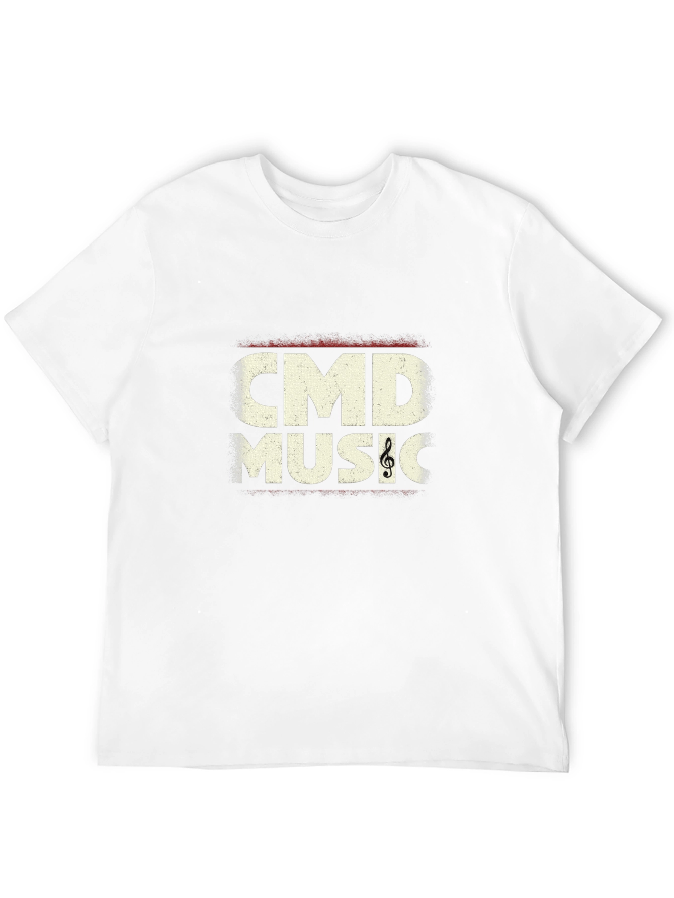 CMD Music Graphic T-Shirt - Black