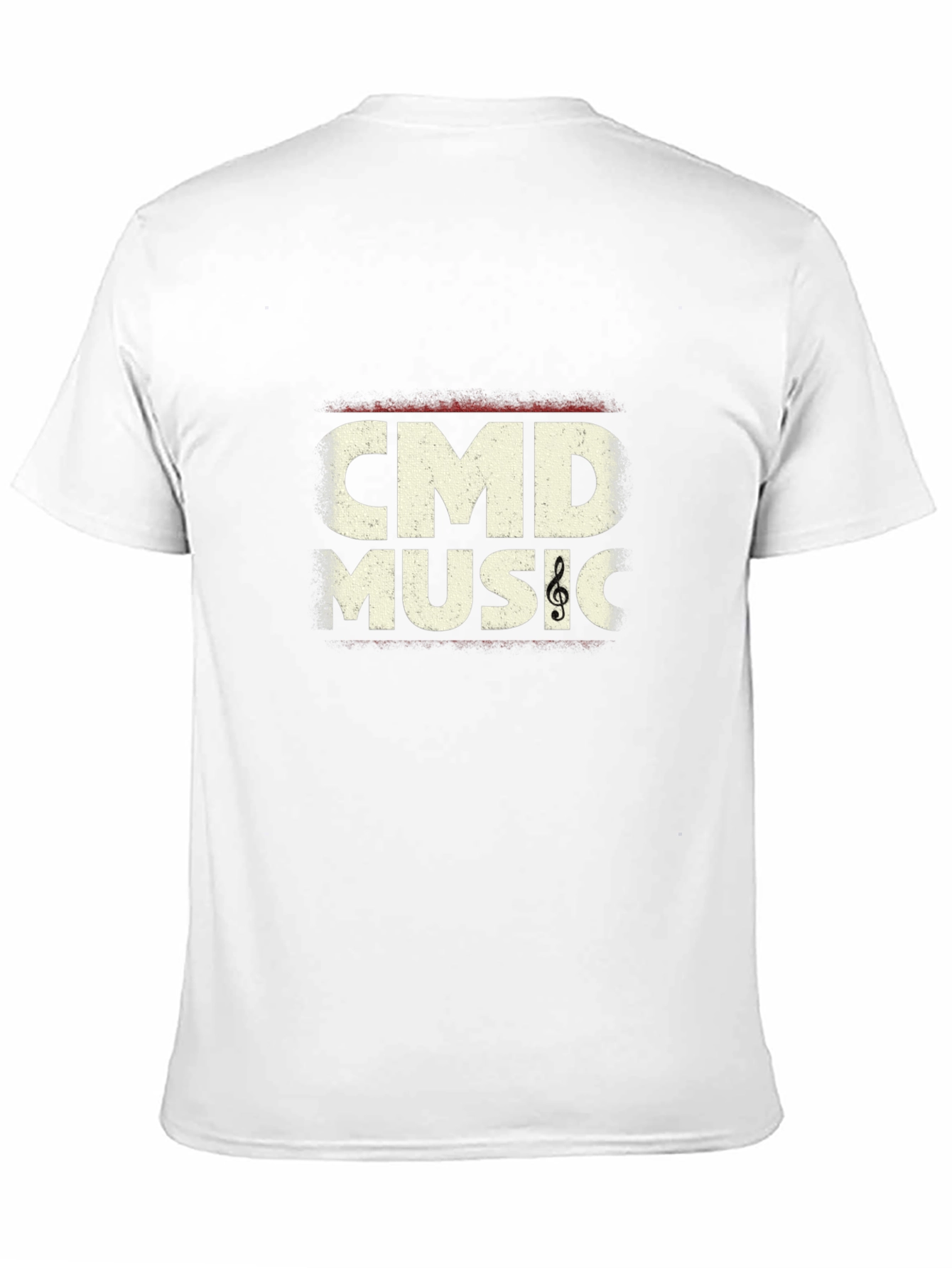 CMD Music Graphic T-Shirt - Black