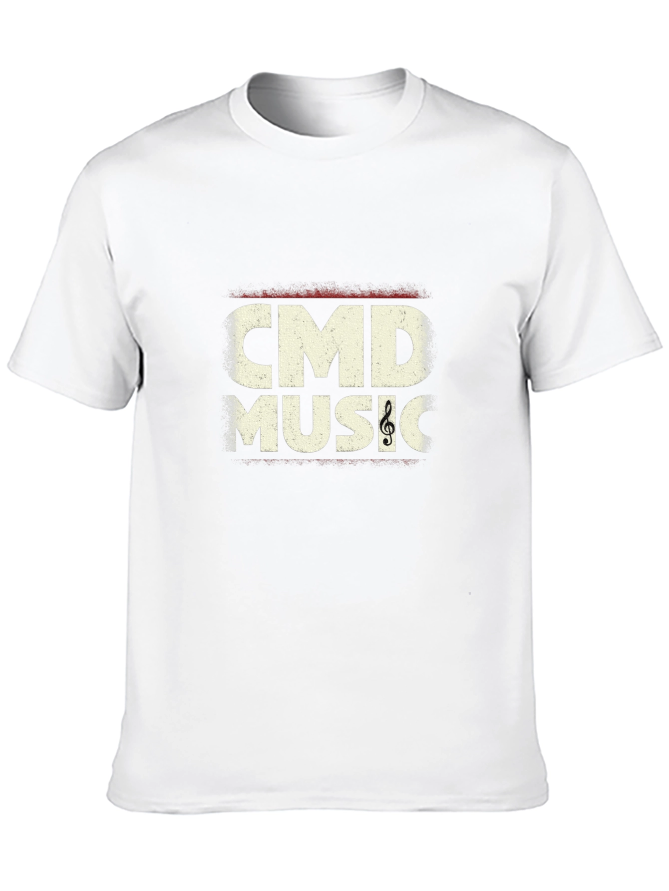 CMD Music Graphic T-Shirt - Black