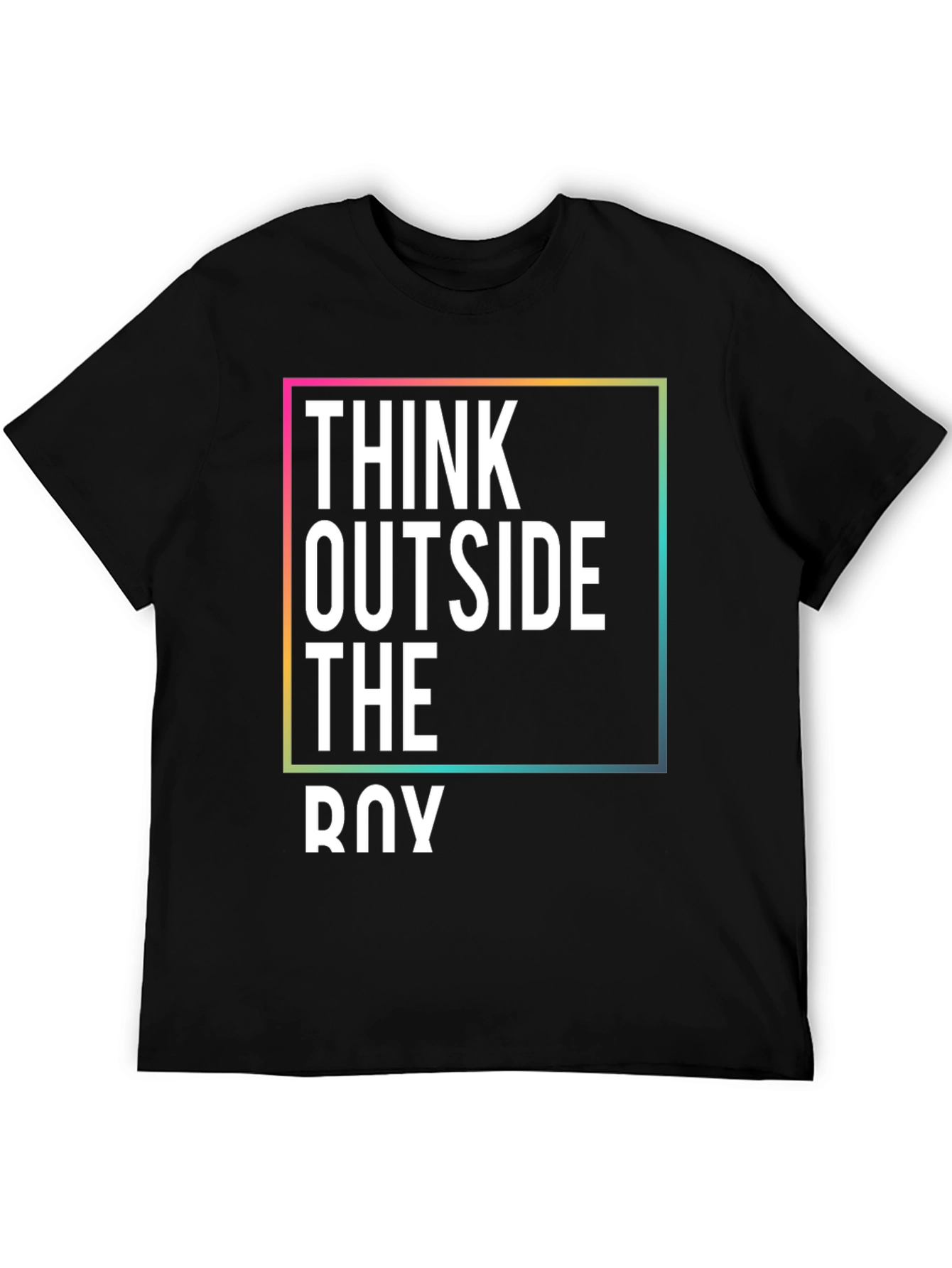 Think Outside the Box Graphic Tee