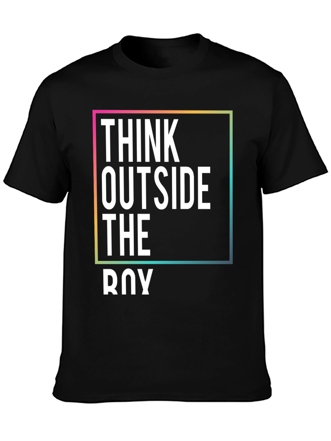 Think Outside the Box Graphic Tee