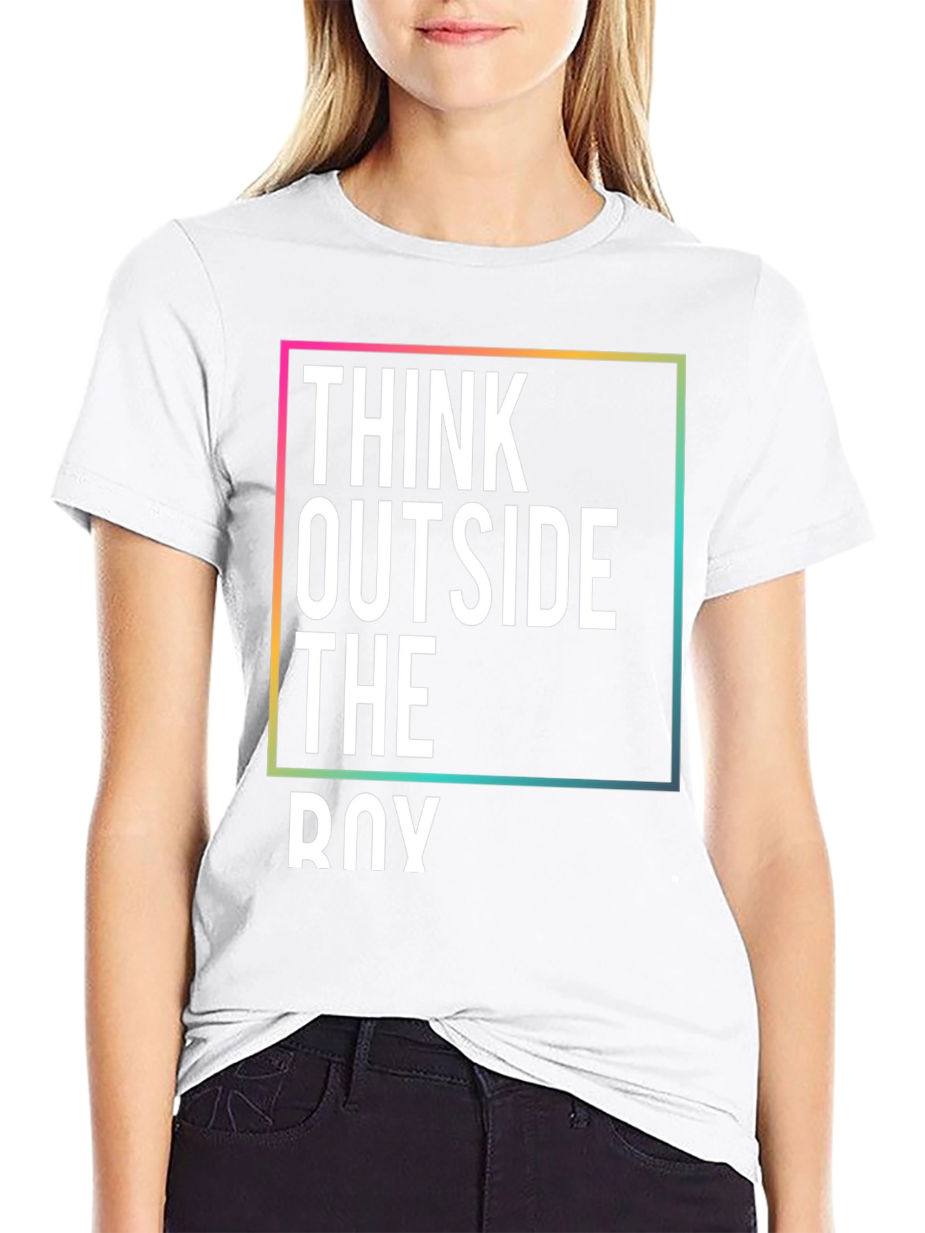 Think Outside the Box Graphic Tee