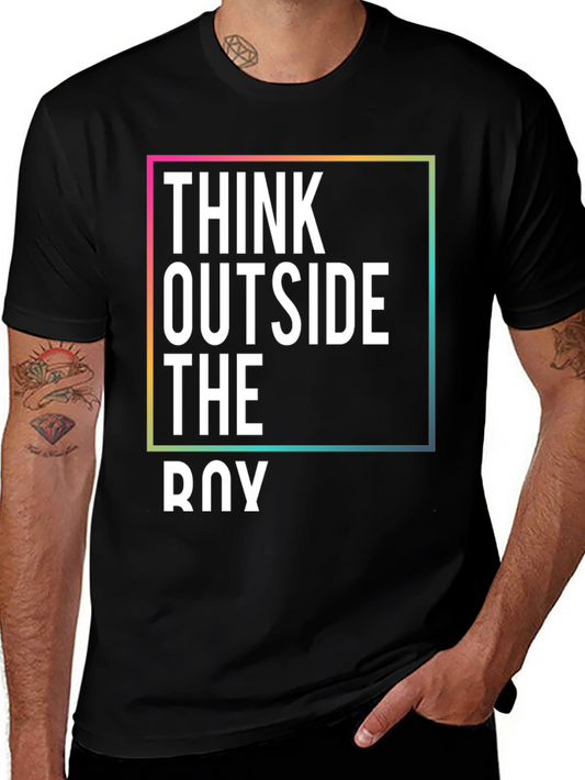Think Outside the Box Graphic Tee