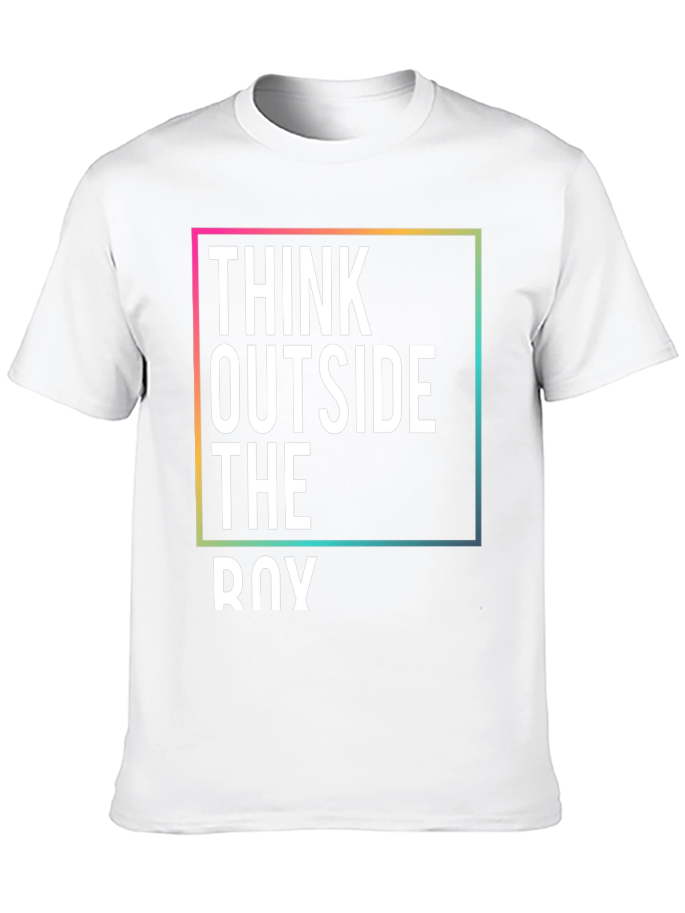 Think Outside the Box Graphic Tee