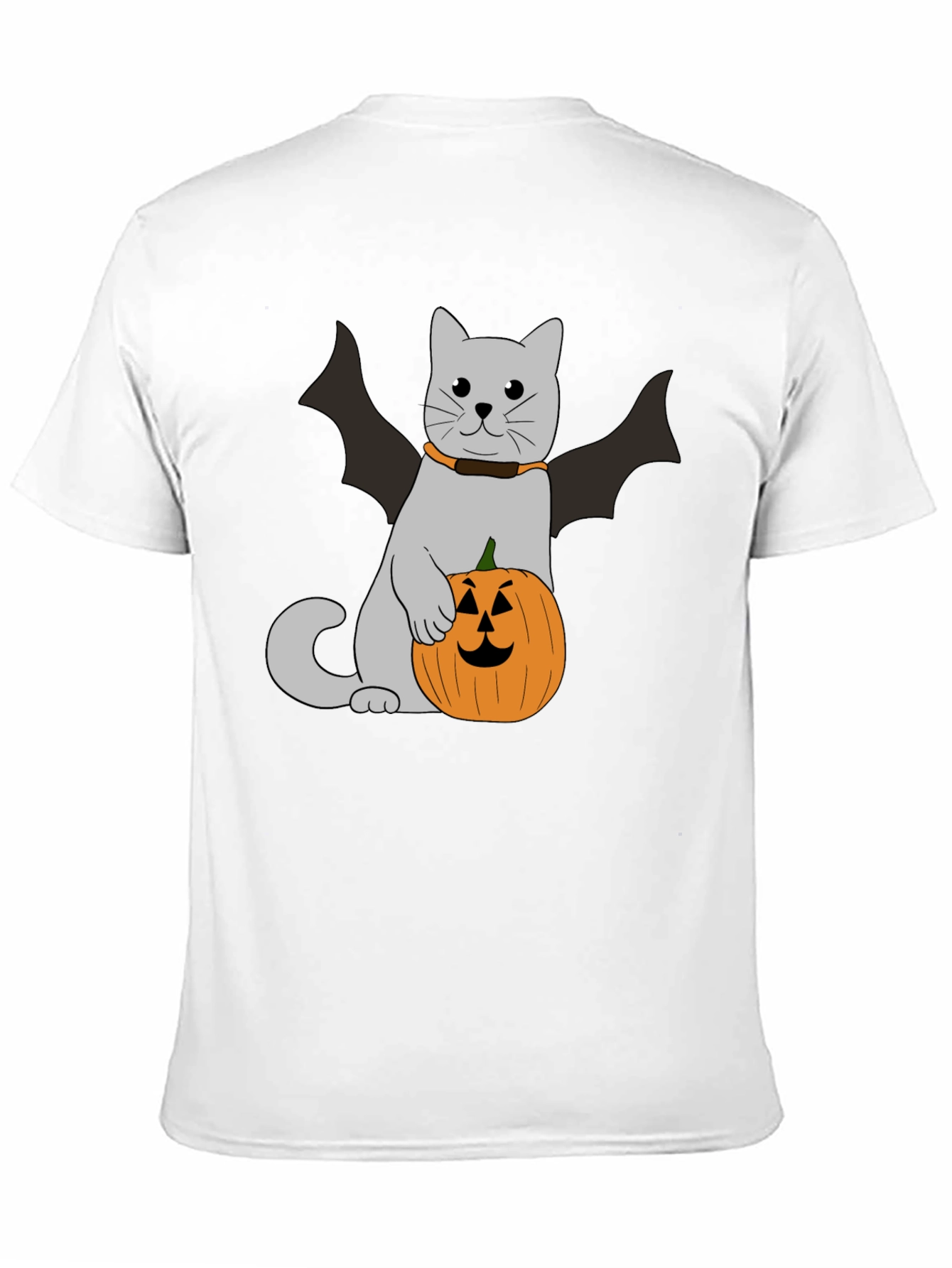 Halloween Cat Bat T-Shirt