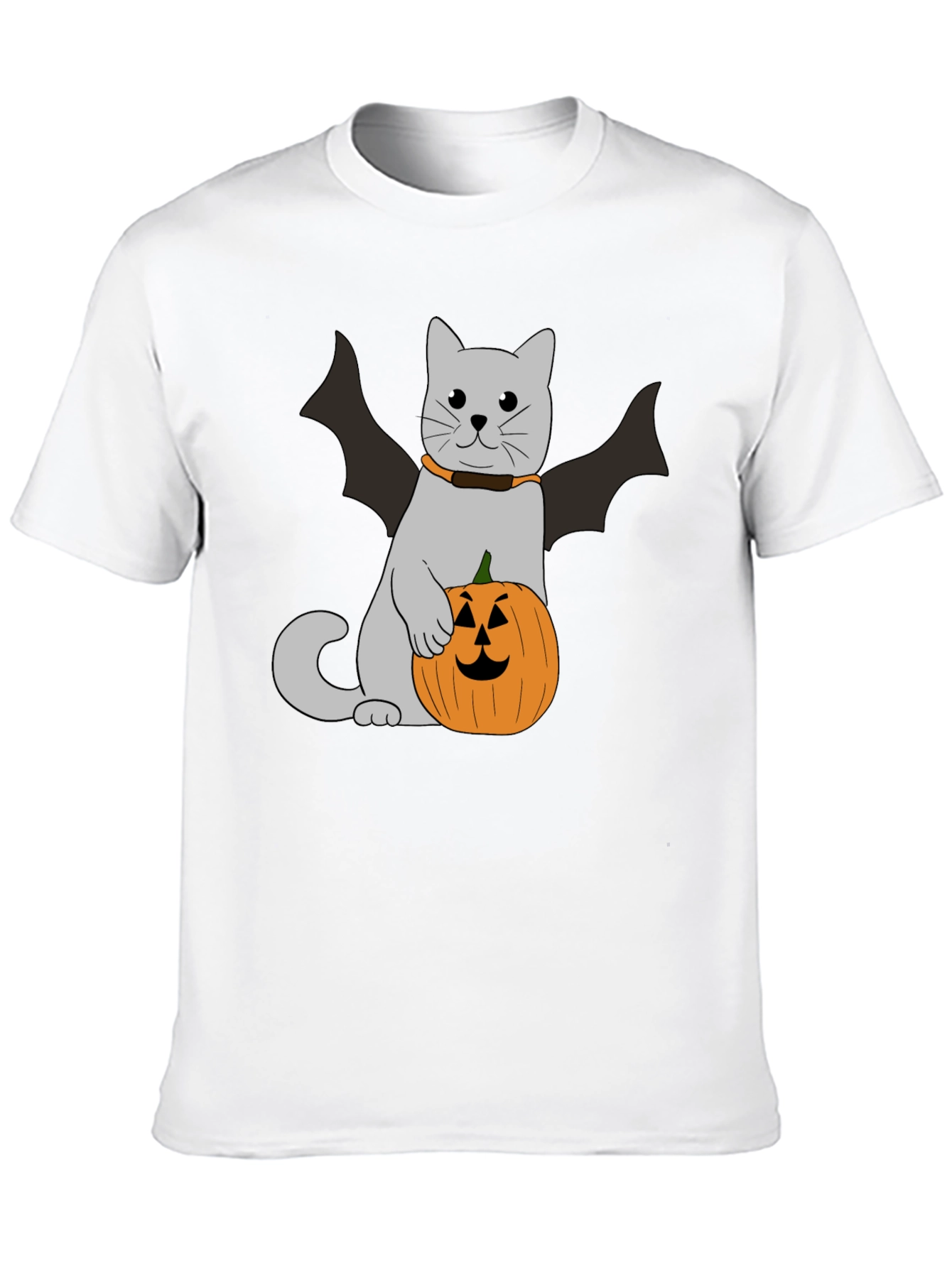Halloween Cat Bat T-Shirt