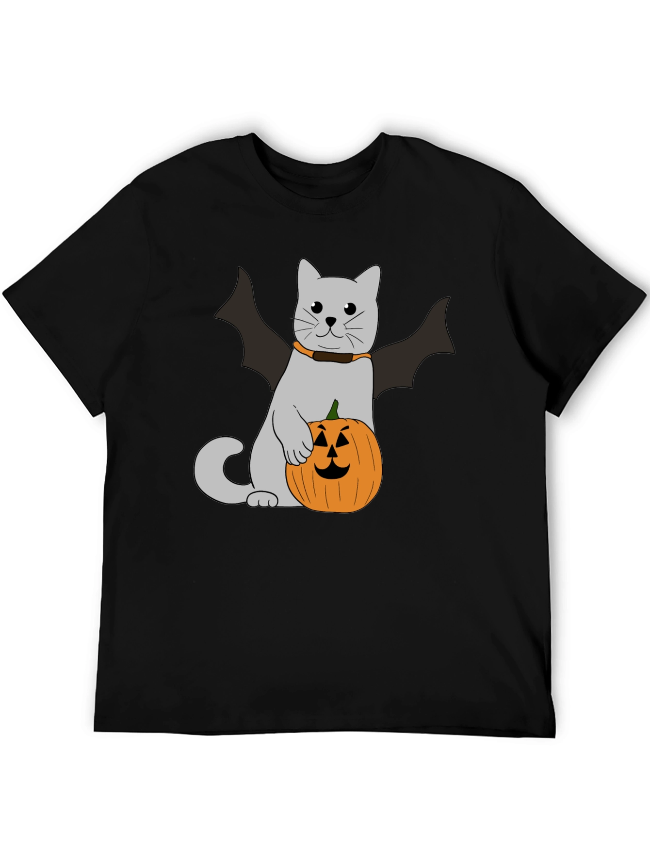 Halloween Cat Bat T-Shirt