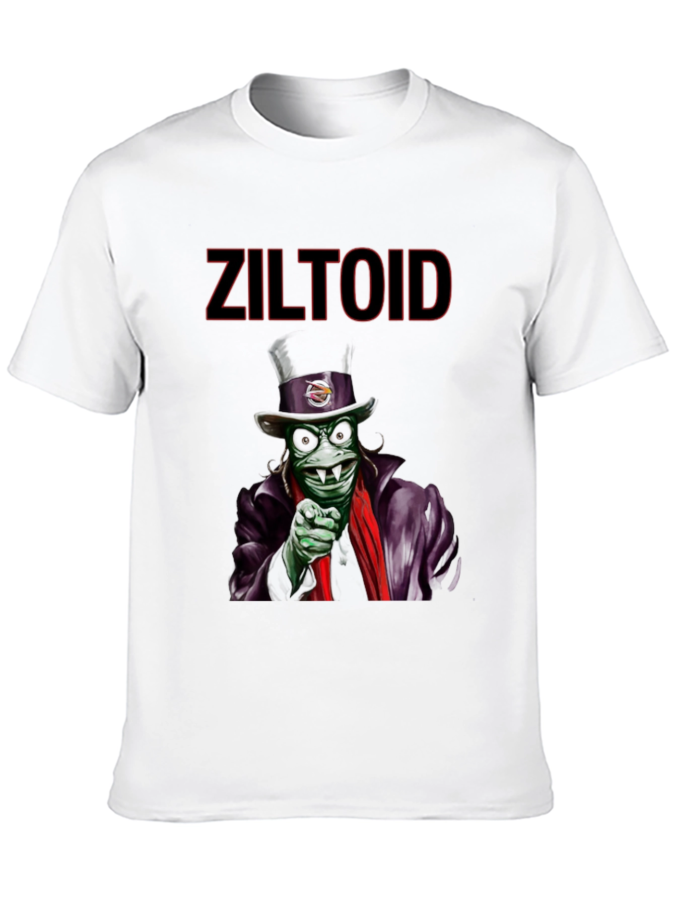 Ziltoid T-Shirt - Black Cotton Graphic Tee