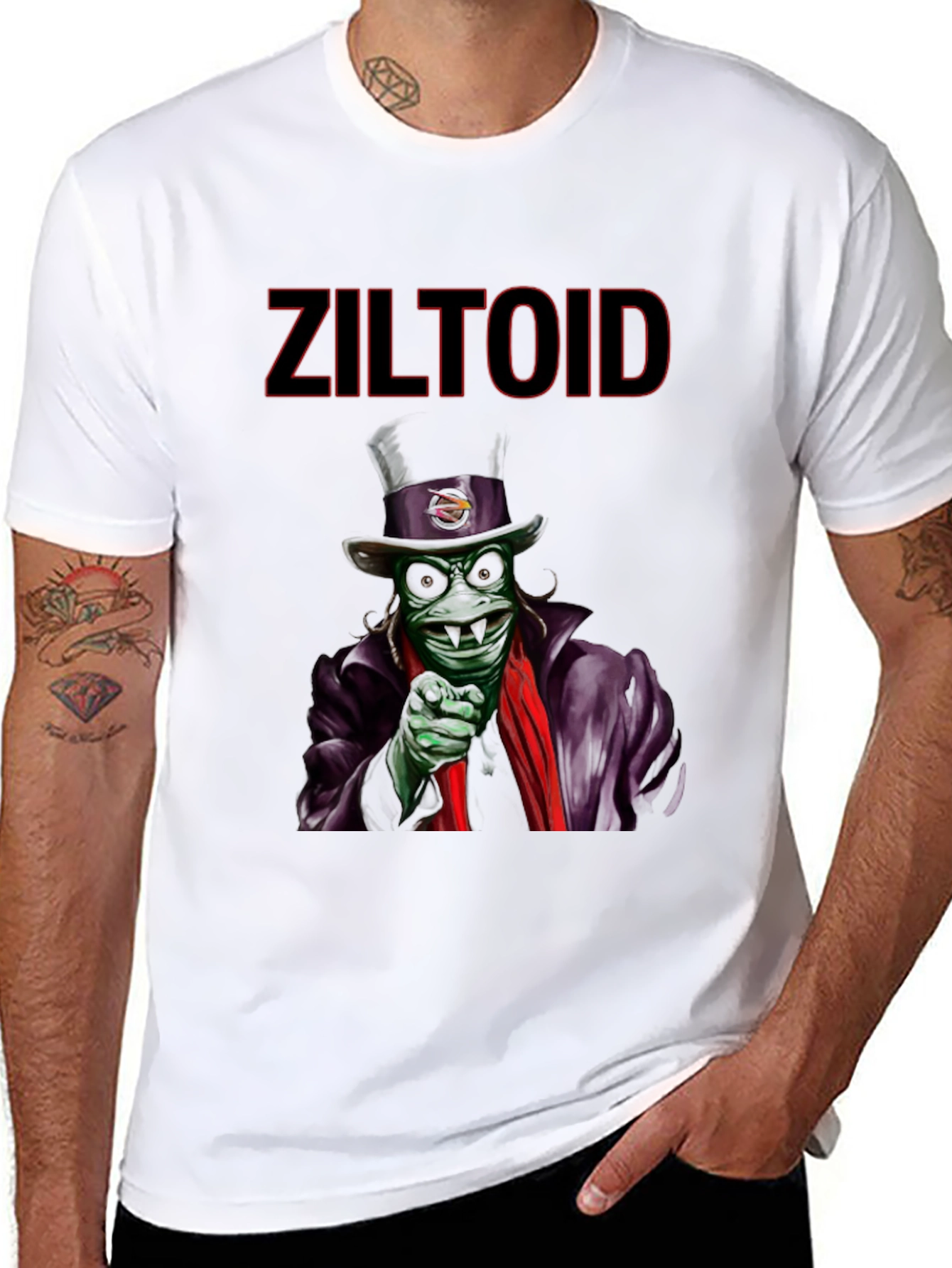 Ziltoid T-Shirt - Black Cotton Graphic Tee