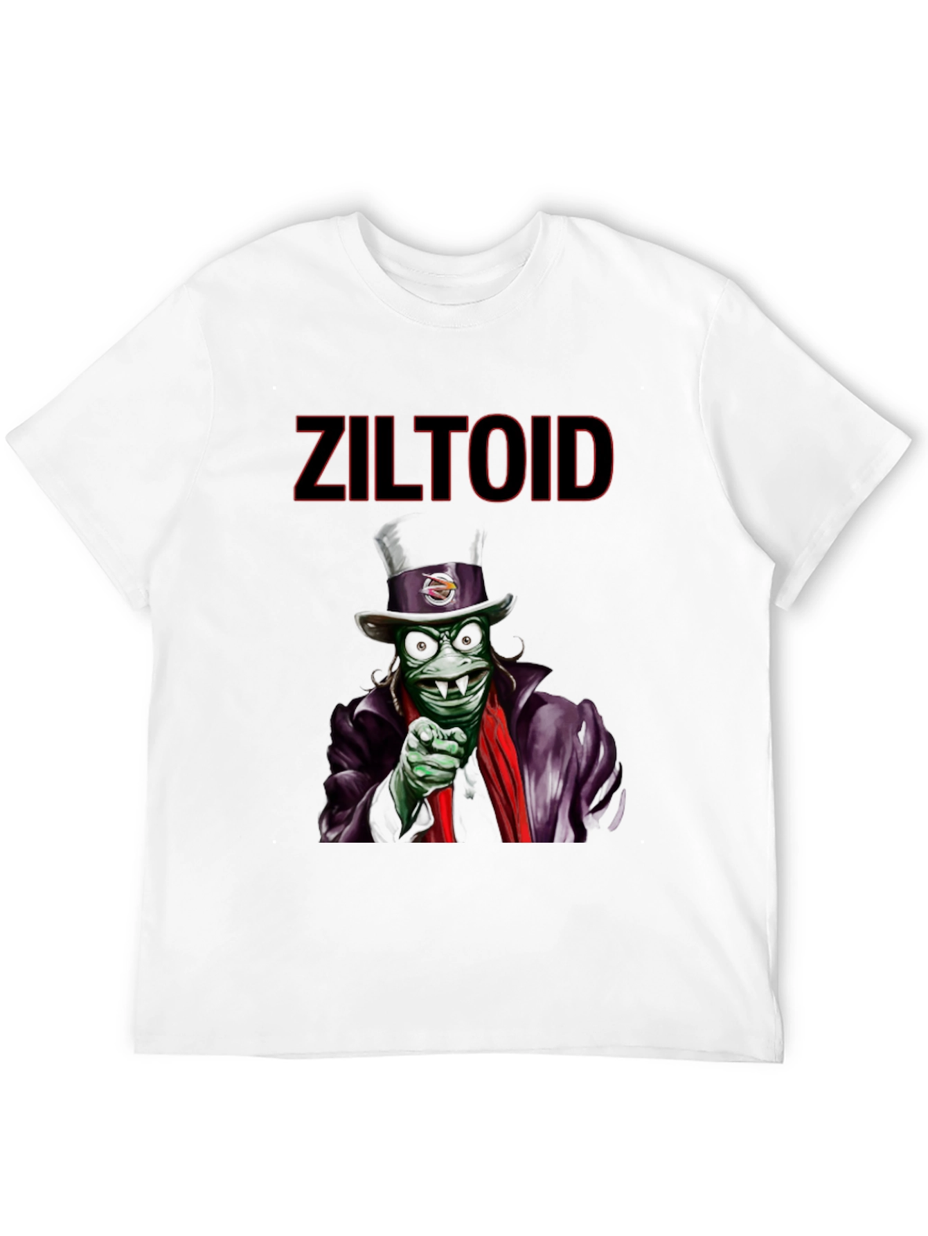 Ziltoid T-Shirt - Black Cotton Graphic Tee