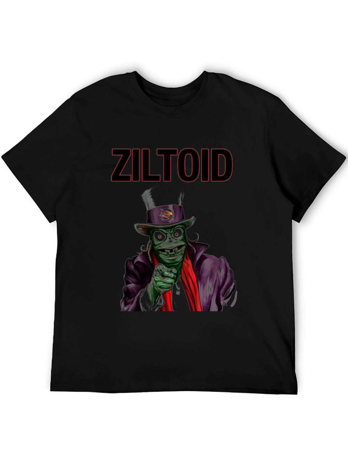 Ziltoid T-Shirt - Black Cotton Graphic Tee