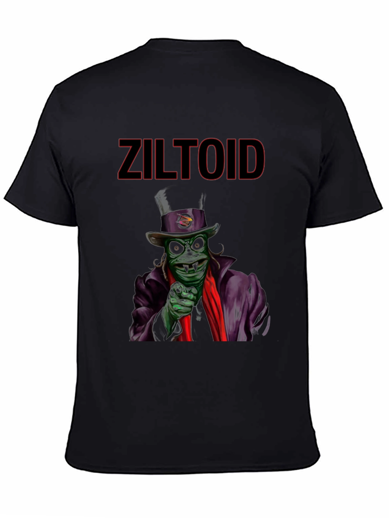 Ziltoid T-Shirt - Black Cotton Graphic Tee
