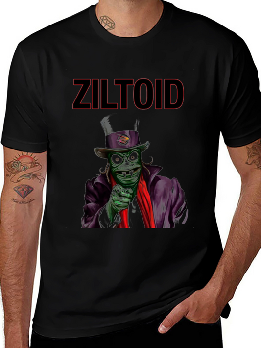 Ziltoid T-Shirt - Black Cotton Graphic Tee