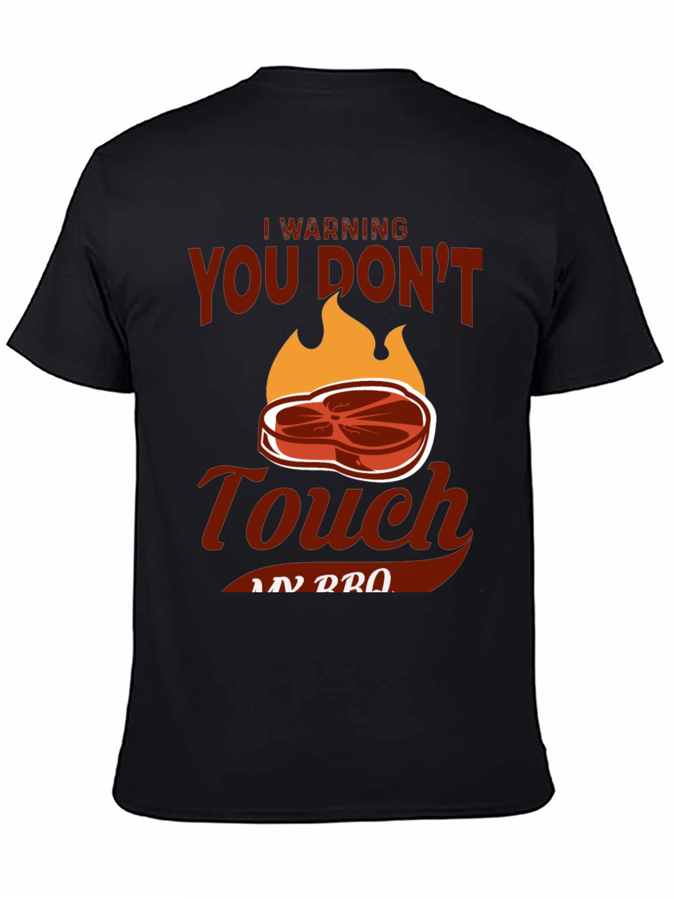 BBQ Grilling T-Shirt - Dont Touch My BBQ