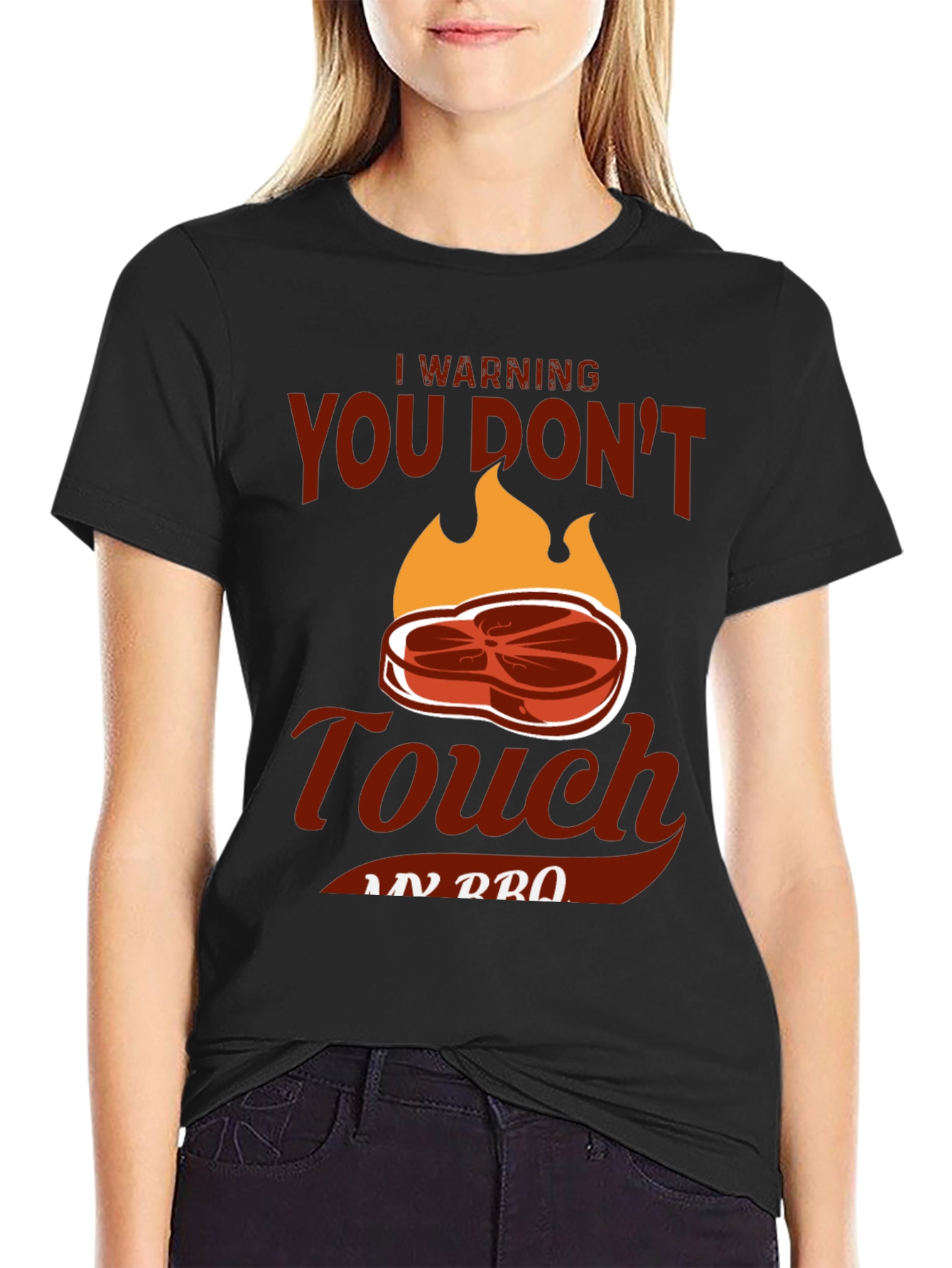 BBQ Grilling T-Shirt - Dont Touch My BBQ