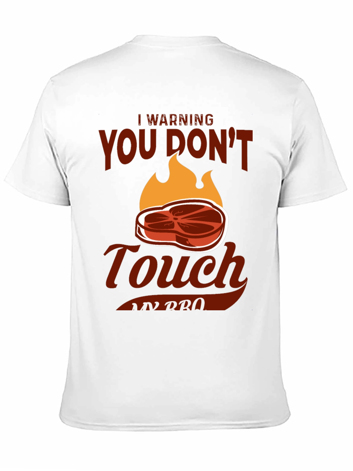 BBQ Grilling T-Shirt - Dont Touch My BBQ