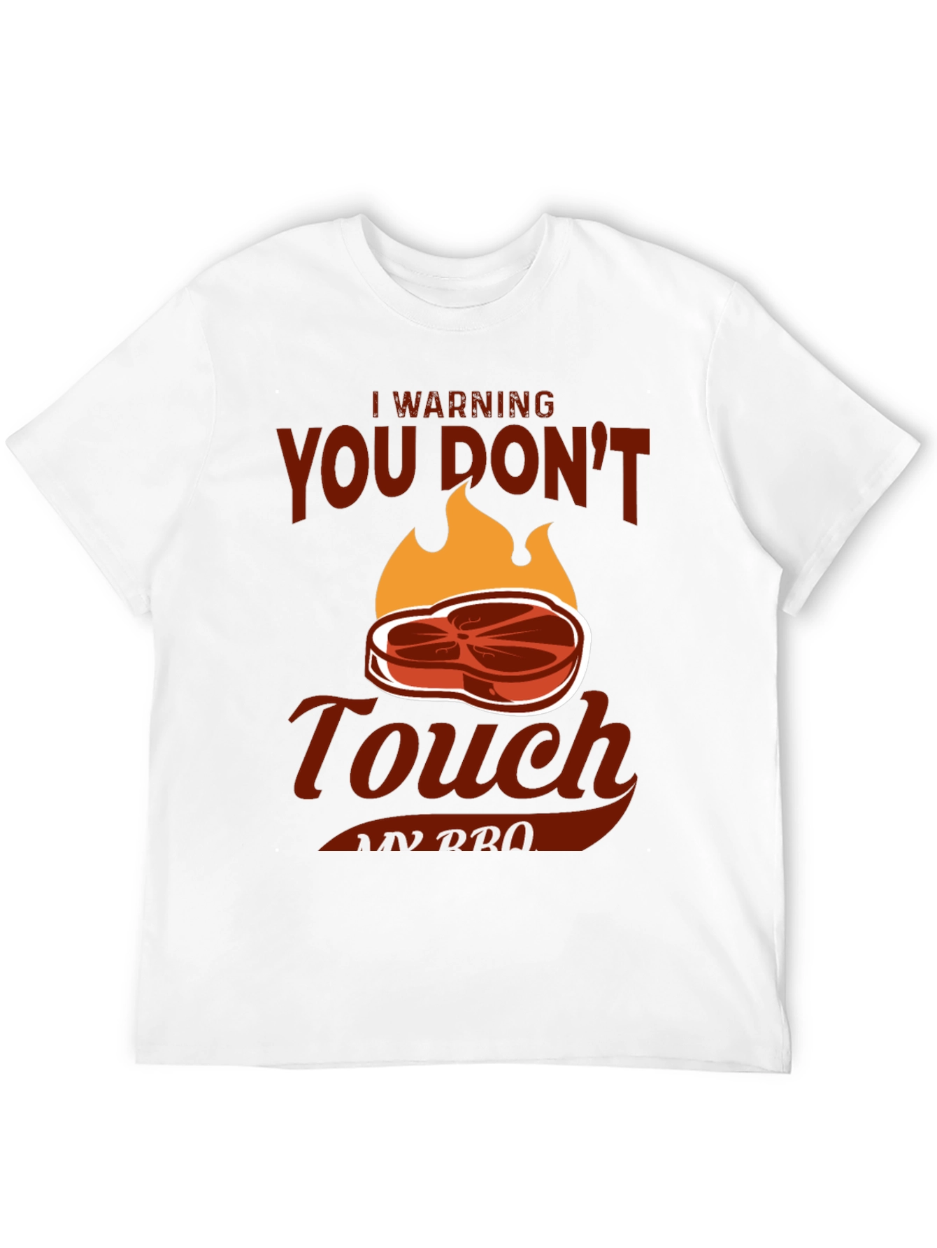 BBQ Grilling T-Shirt - Dont Touch My BBQ
