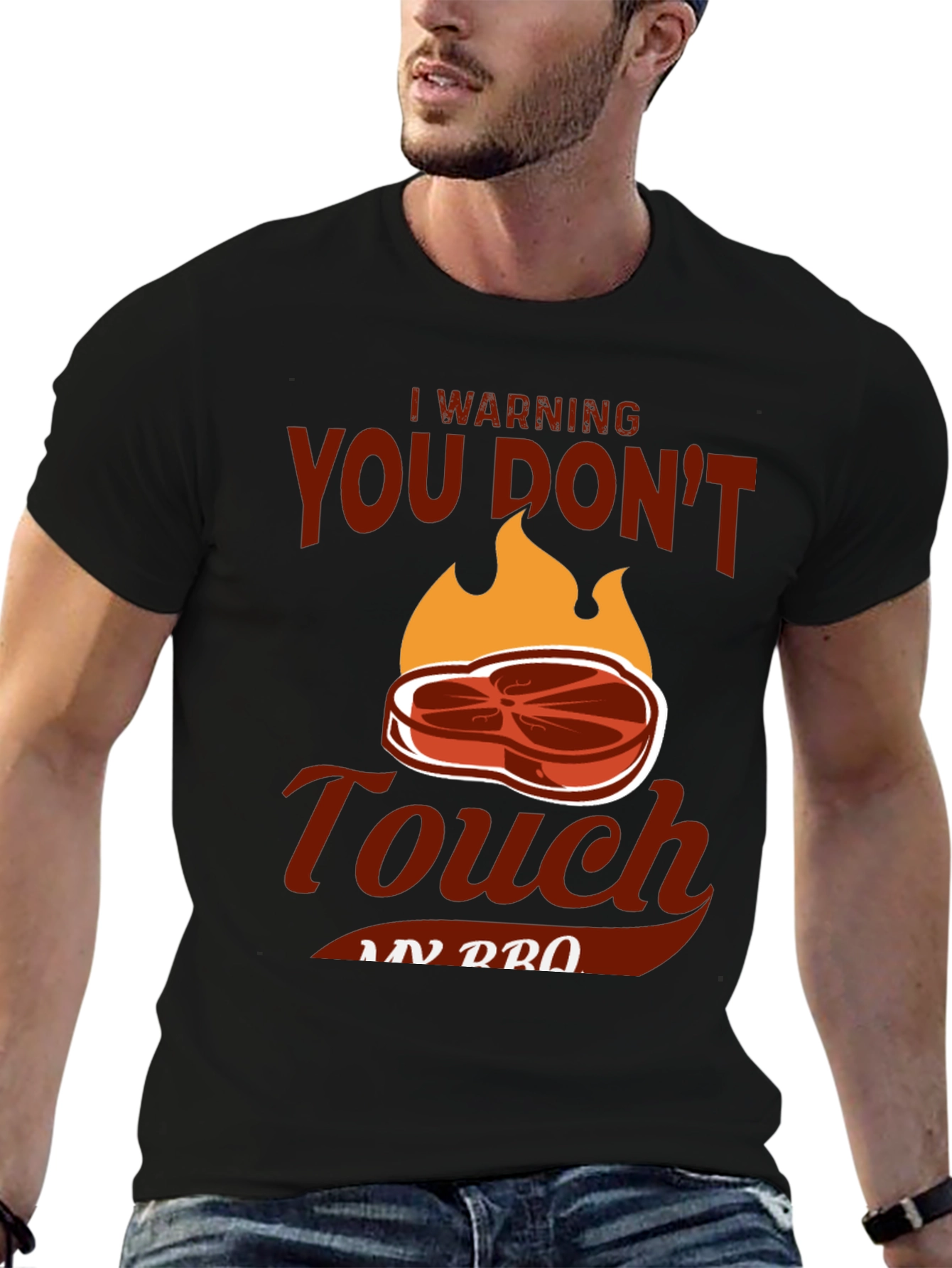 BBQ Grilling T-Shirt - Dont Touch My BBQ