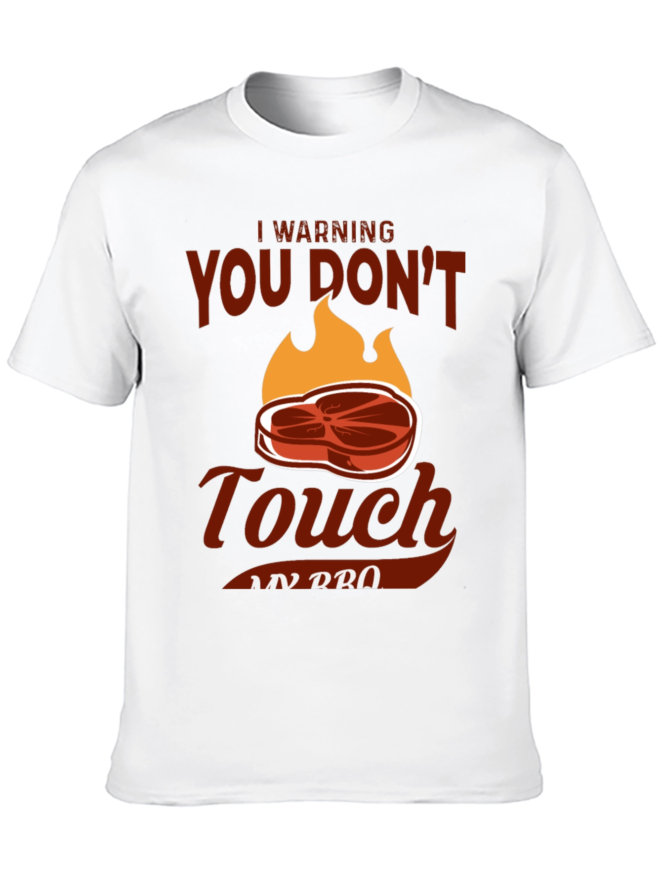BBQ Grilling T-Shirt - Dont Touch My BBQ